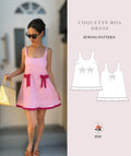 Coquette Bow Babydoll Dress Sewing Pattern