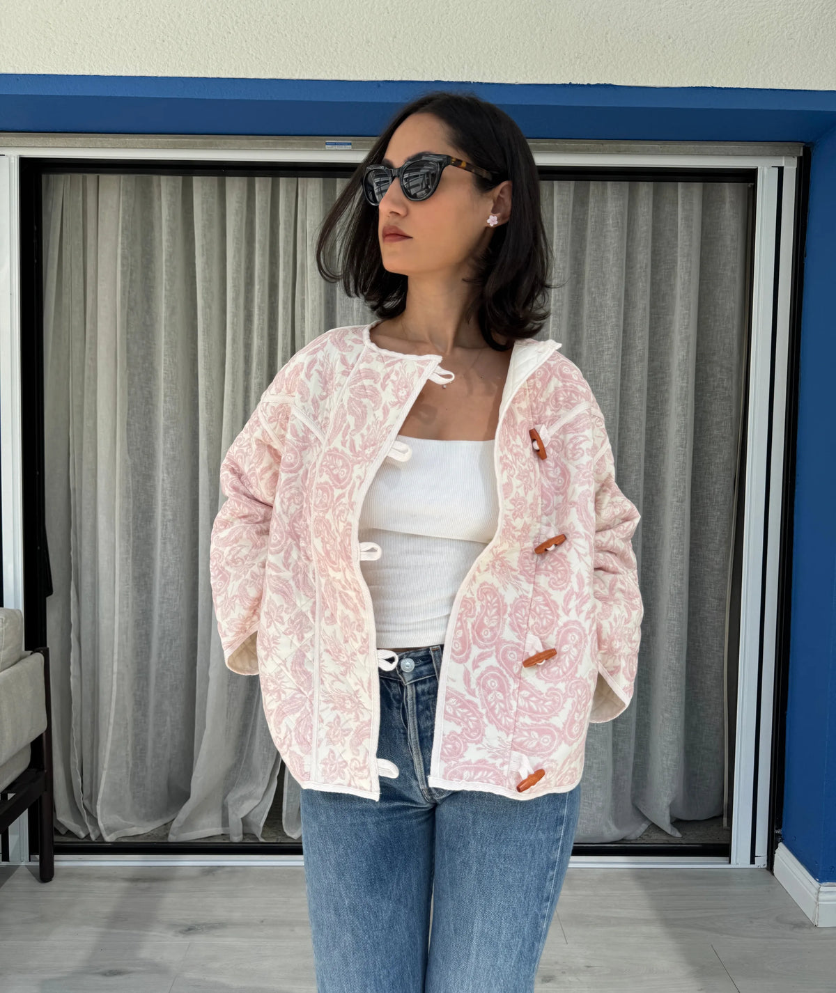 Belted Quilted Jacket Beginner Sewing Pattern Coat pdf XXS-XXL