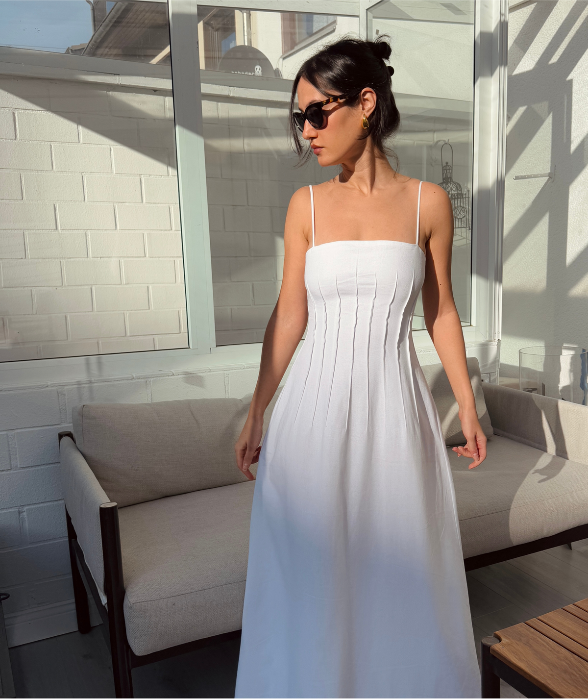Shiva Dress | Corset Style A-Line Dress Pattern | Spaghetti Strap Maxi Dress | Beginner Friendly | Sizes XXS–2XL | Instant PDF Download