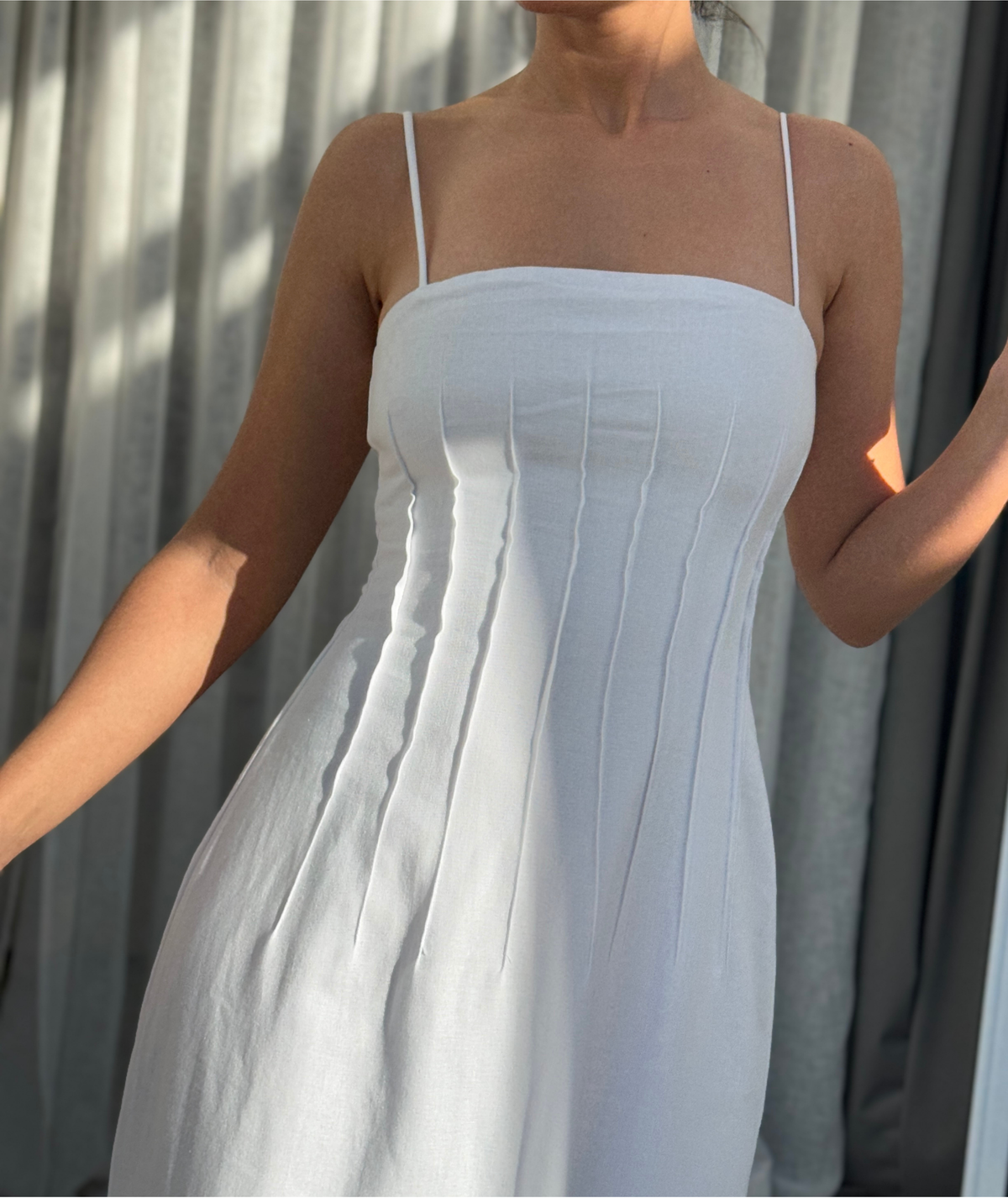 Shiva Dress | Corset Style A-Line Dress Pattern | Spaghetti Strap Maxi Dress | Beginner Friendly | Sizes XXS–2XL | Instant PDF Download