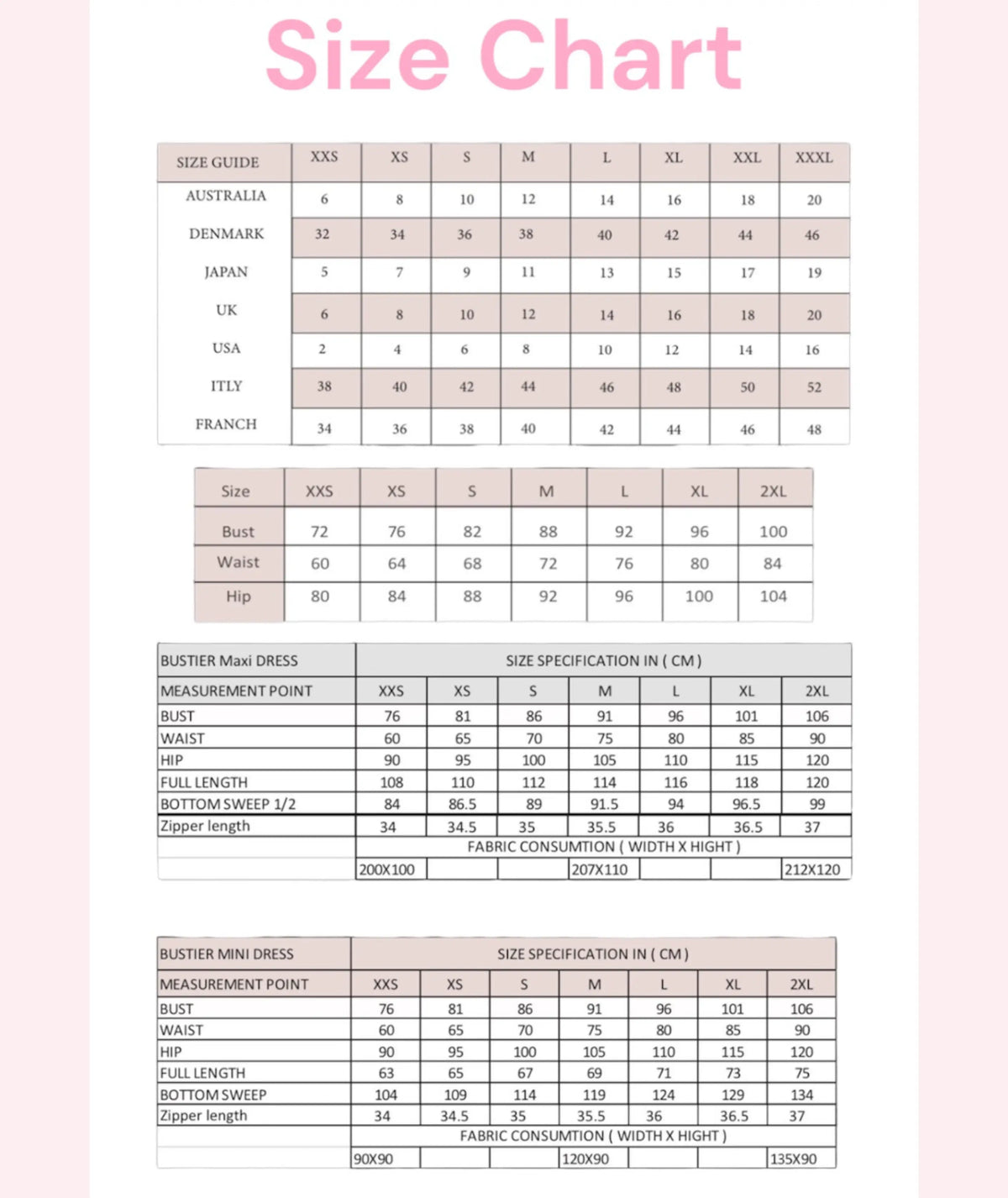 Strapless Bustier Dress Beginner Pattern