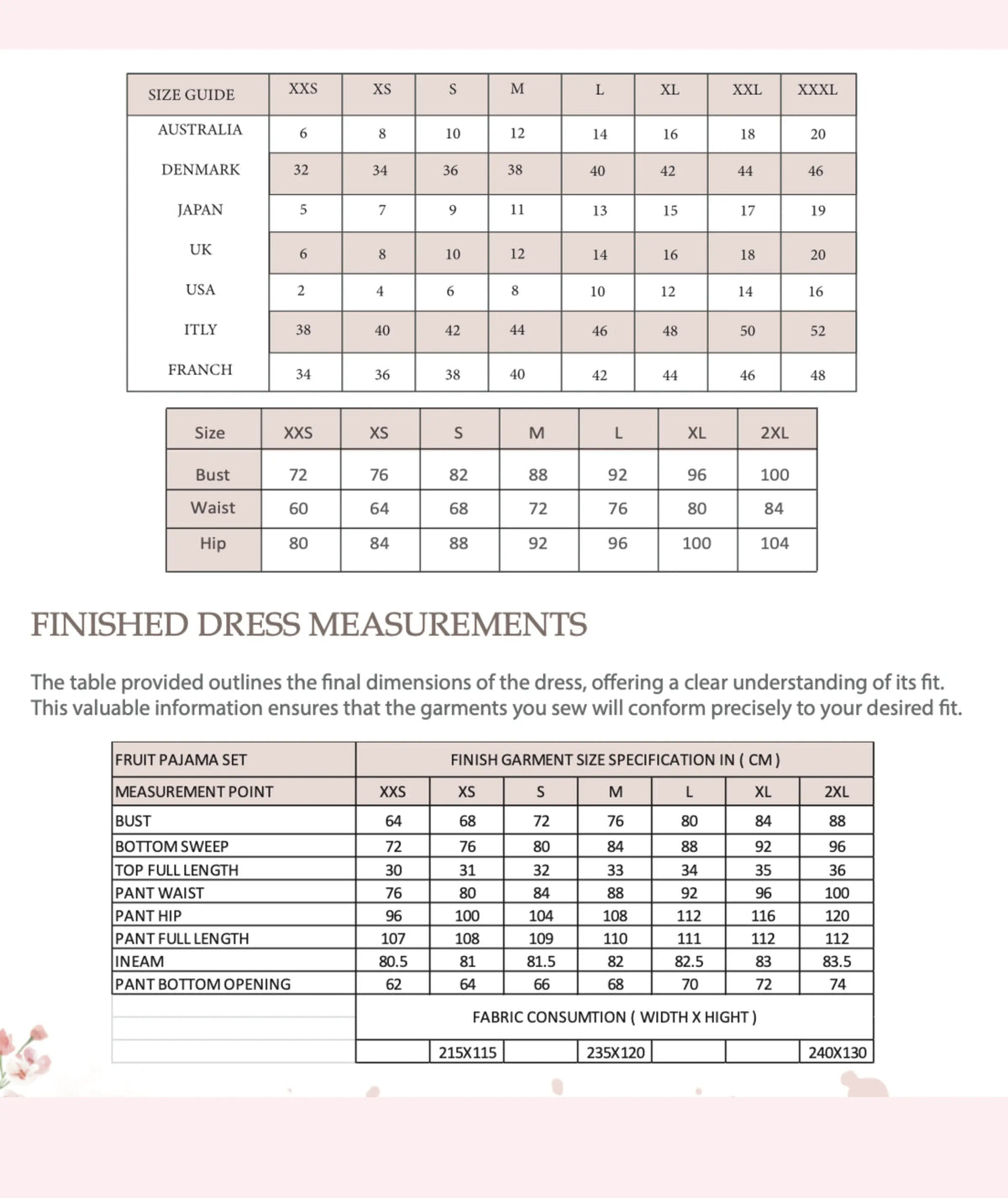 Womens Pajama Set Beginner PDF Sewing Pattern Wide Leg Pants and Strapless Top