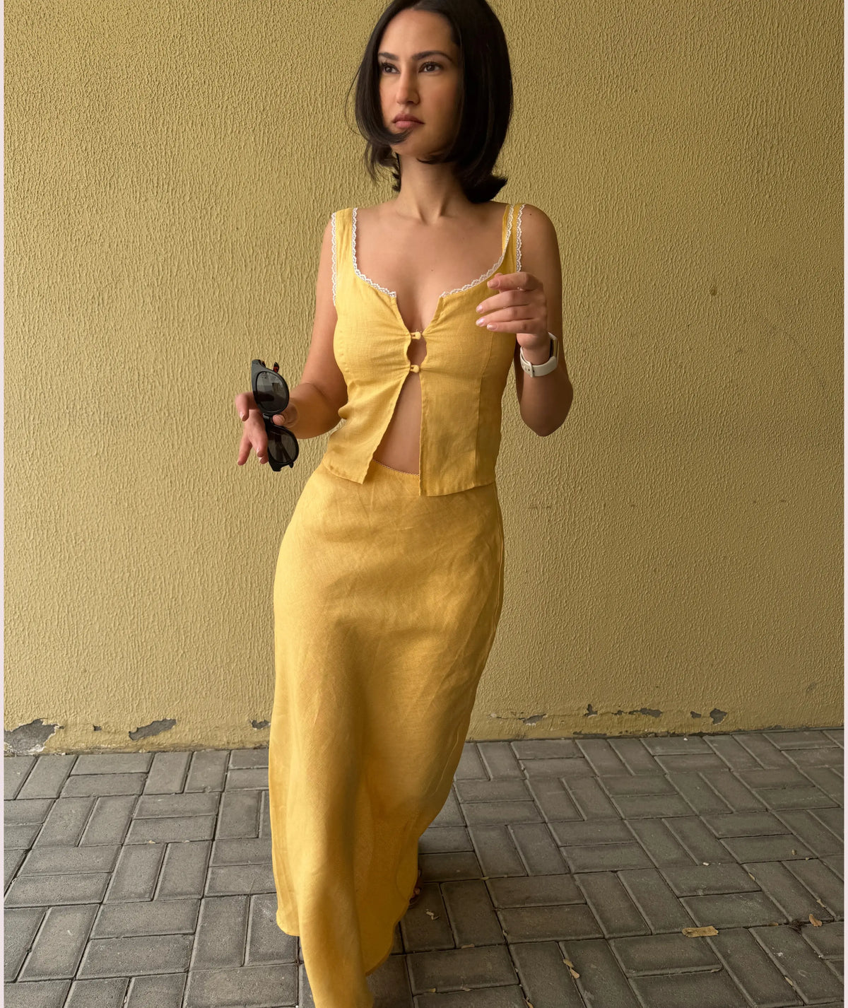 Crop Top and Maxi Skirt Pattern PDF Beginner Sewing Pattern