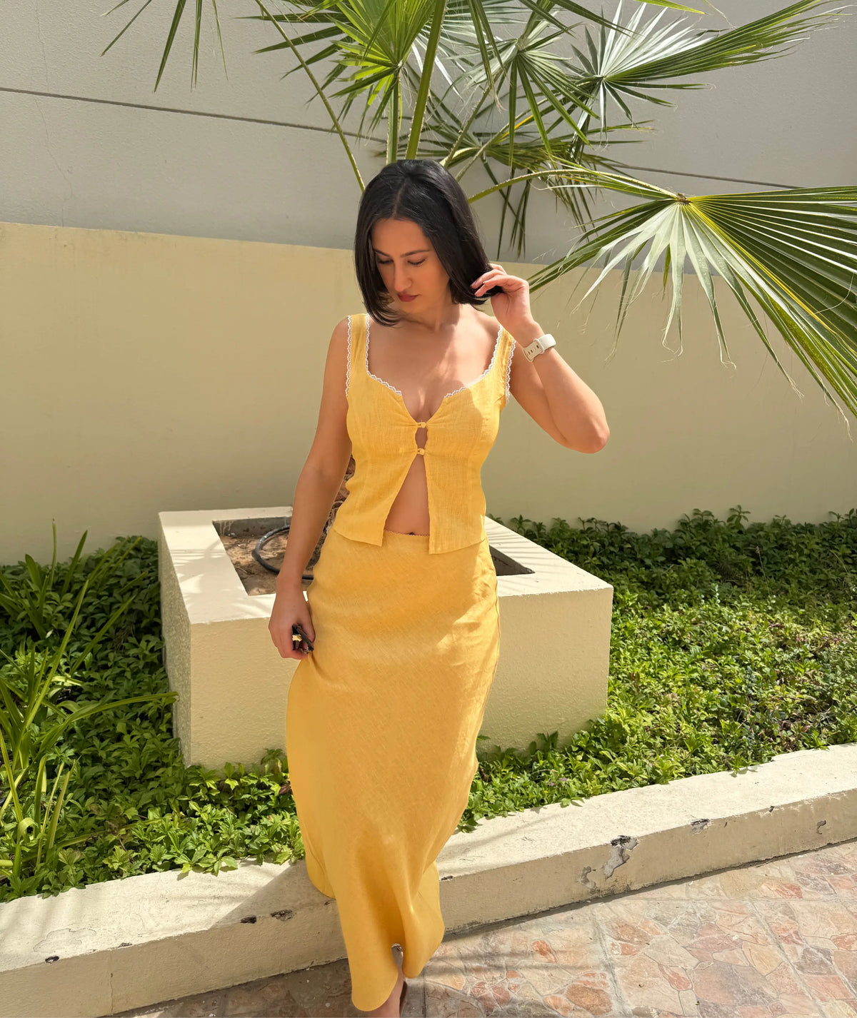 Crop Top and Maxi Skirt Pattern PDF Beginner Sewing Pattern