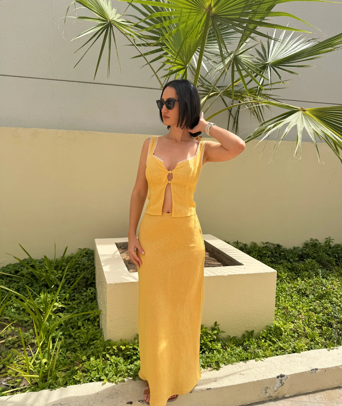 Crop Top and Maxi Skirt Pattern PDF Beginner Sewing Pattern