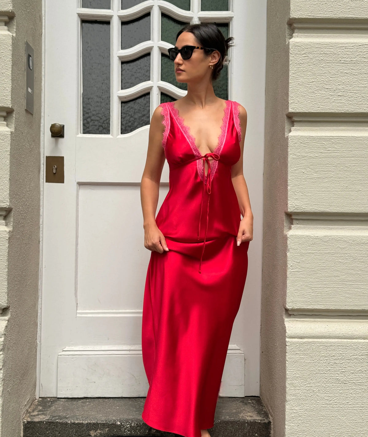 Vintage Lingerie Maxi Bias Dress Pdf Sewing Pattern XXS-XXL