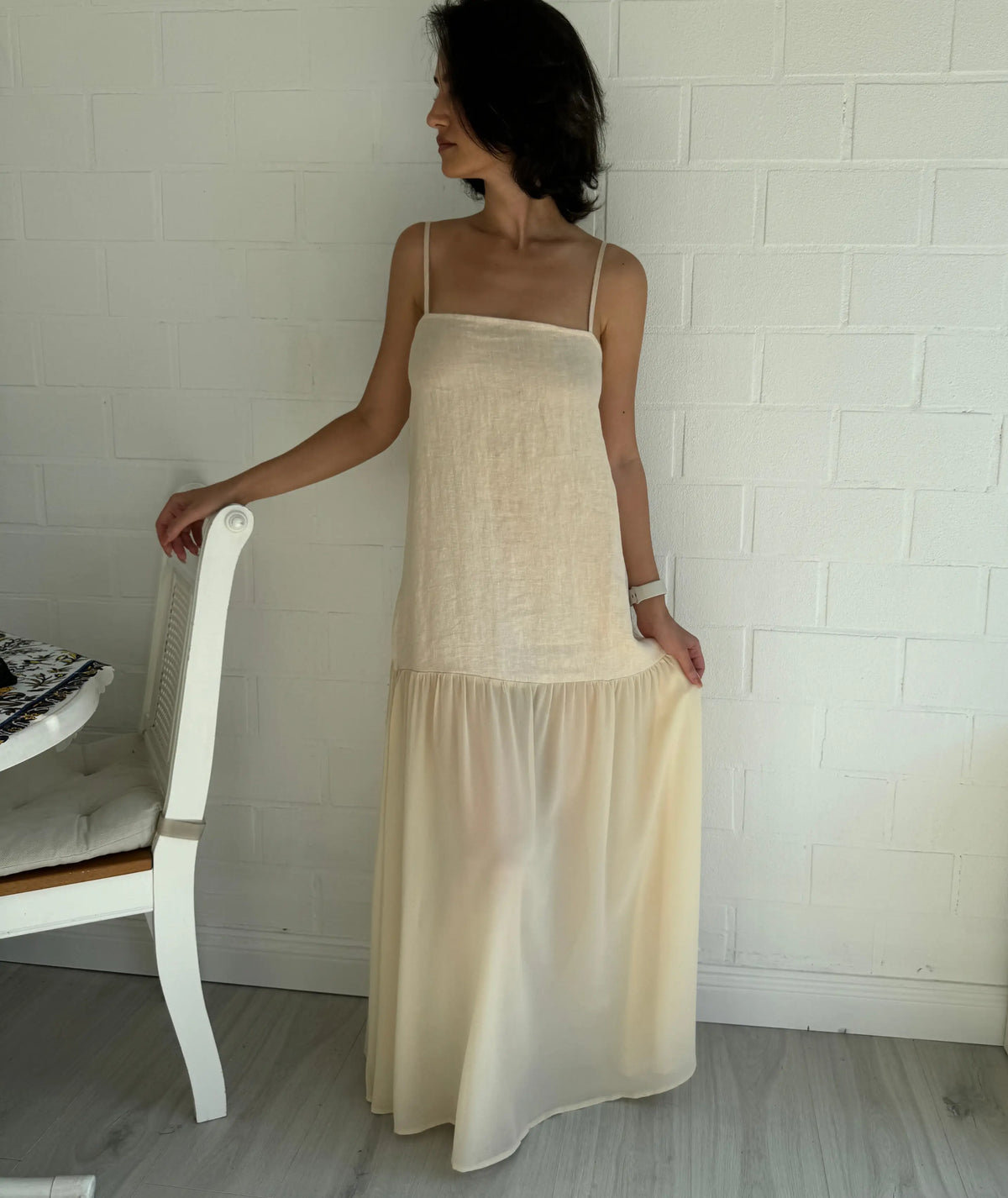 Spaghetti Strap Maxi A Line Dress PDF Sewing Pattern – Rosys Patterns Spaghetti Strap Maxi A Line Dress PDF Sewing Pattern – Rosys Patterns