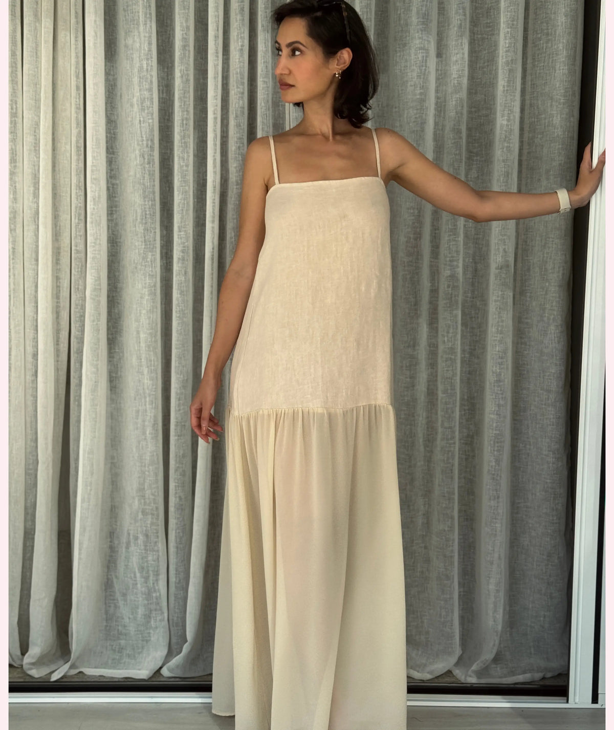 Spaghetti Strap Maxi A Line Dress PDF Sewing Pattern Rosys Patterns Spaghetti Strap Maxi A Line Dress PDF Sewing Pattern Rosys Patterns