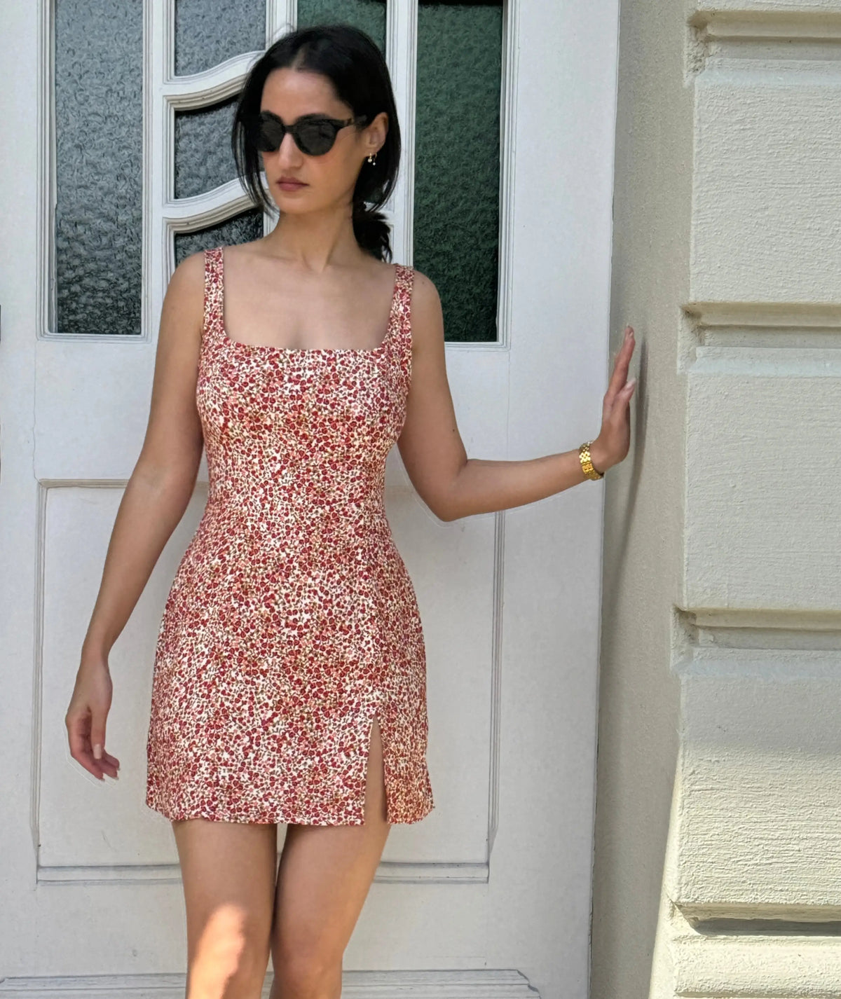 90s Mini Side Slit  Dress PDF Pattern