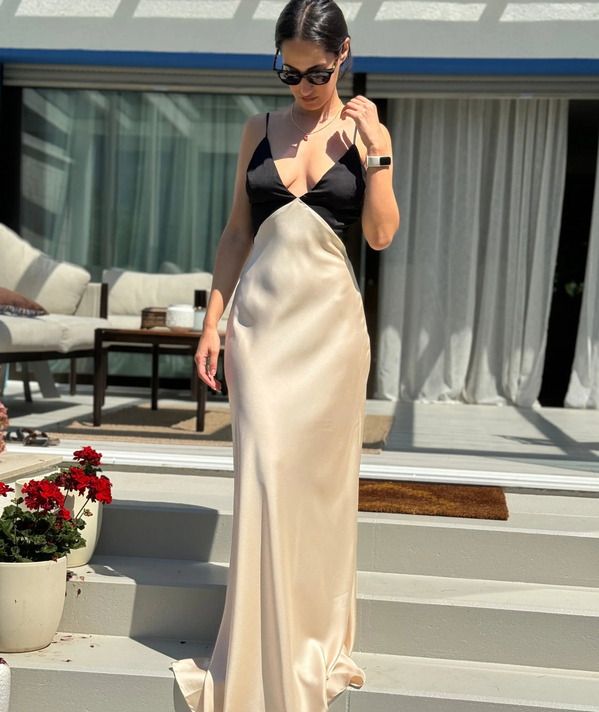 Long Evening Bias Dress PDF Sewing Pattern