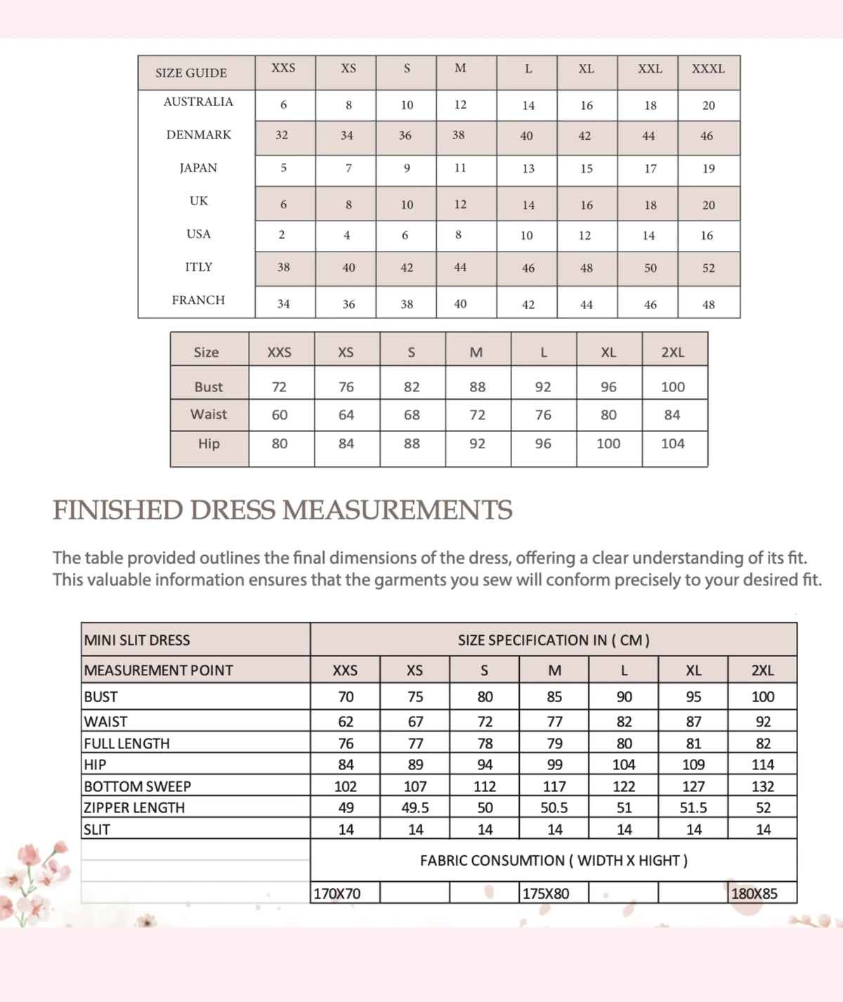 90s Mini Side Slit  Dress PDF Pattern