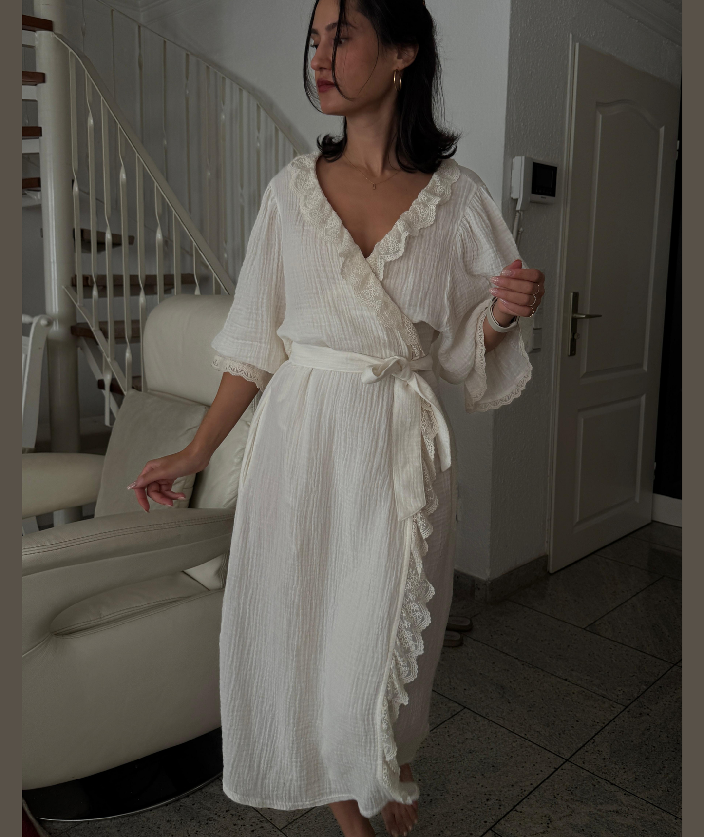Robe + Maternity Pattern | Womens Loungewear Pattern | PDF Sewing Pattern | Kimono Morning Robe | Easy Sewing Pattern | INSTANT DOWNLOAD