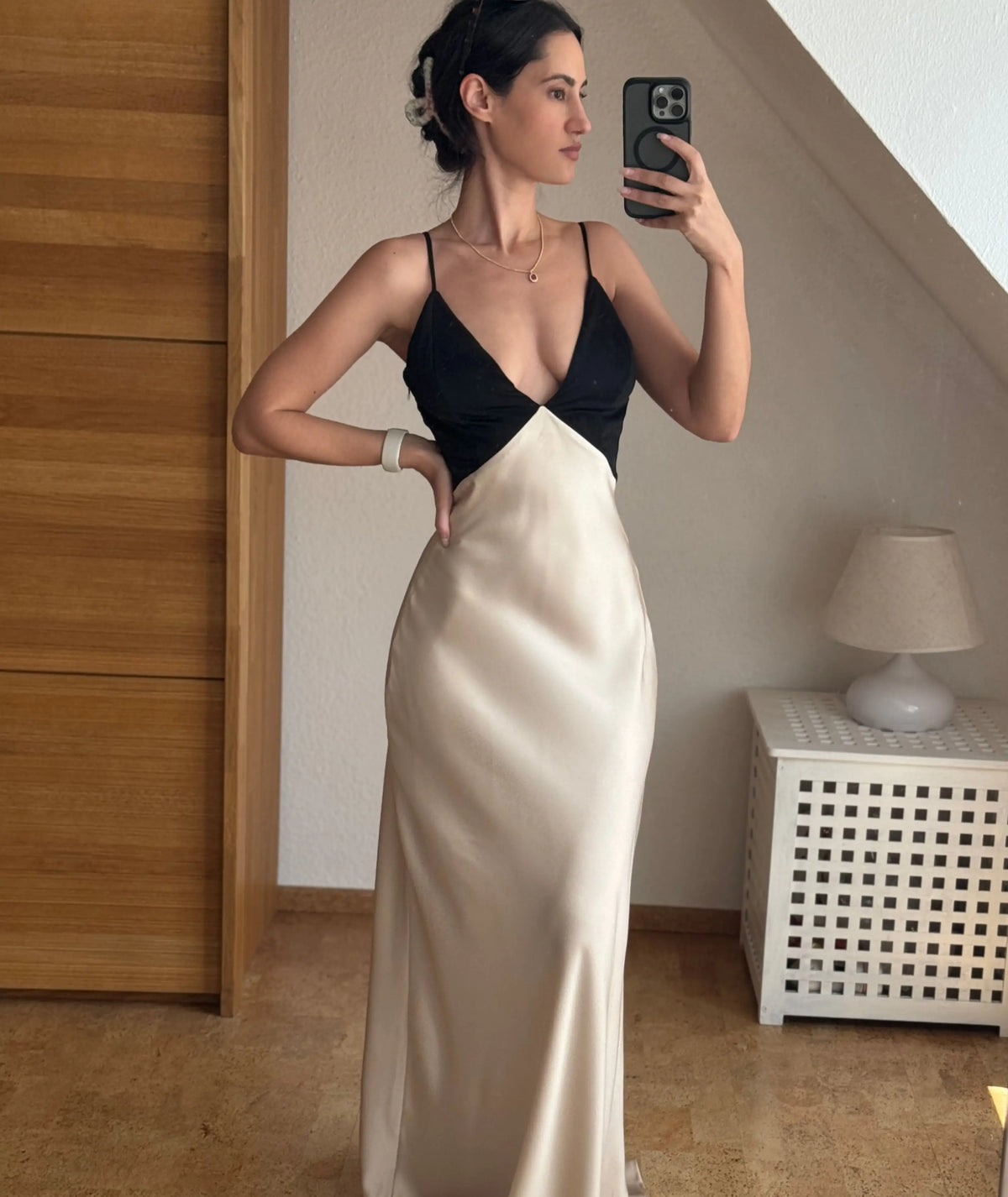 Long Evening Bias Dress PDF Sewing Pattern