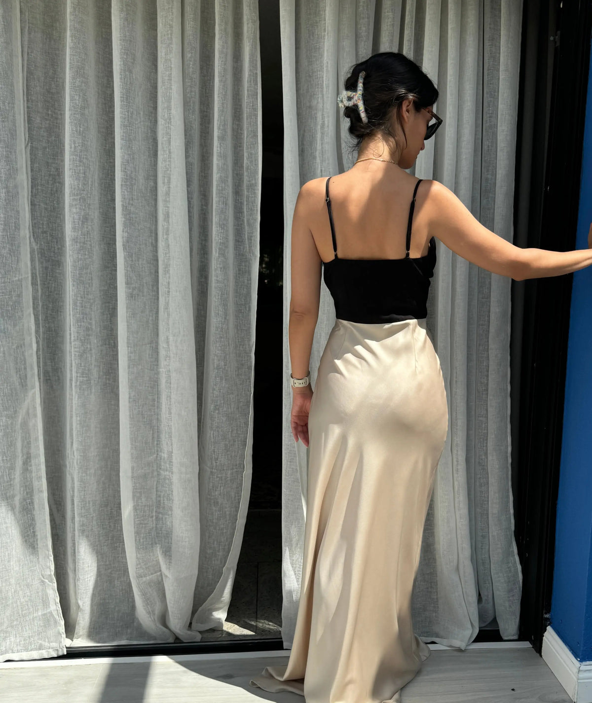 Long Evening Bias Dress PDF Sewing Pattern