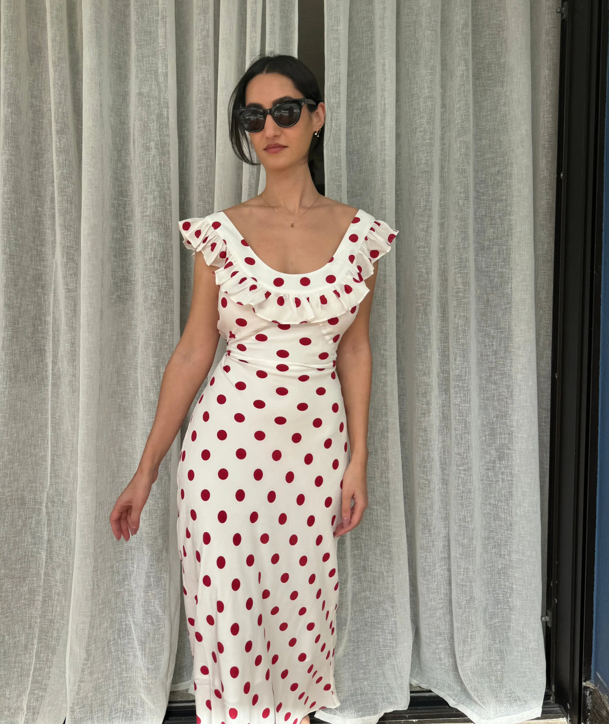 Slip Off Shoulder Bias A Line Maxi Dress | Easy Sewing Pattern