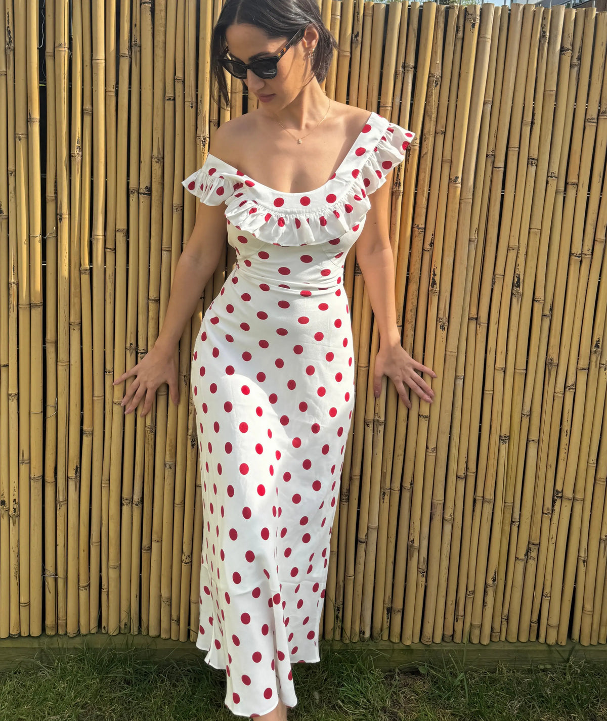 Slip Off Shoulder Bias A Line Maxi Dress | Easy Sewing Pattern