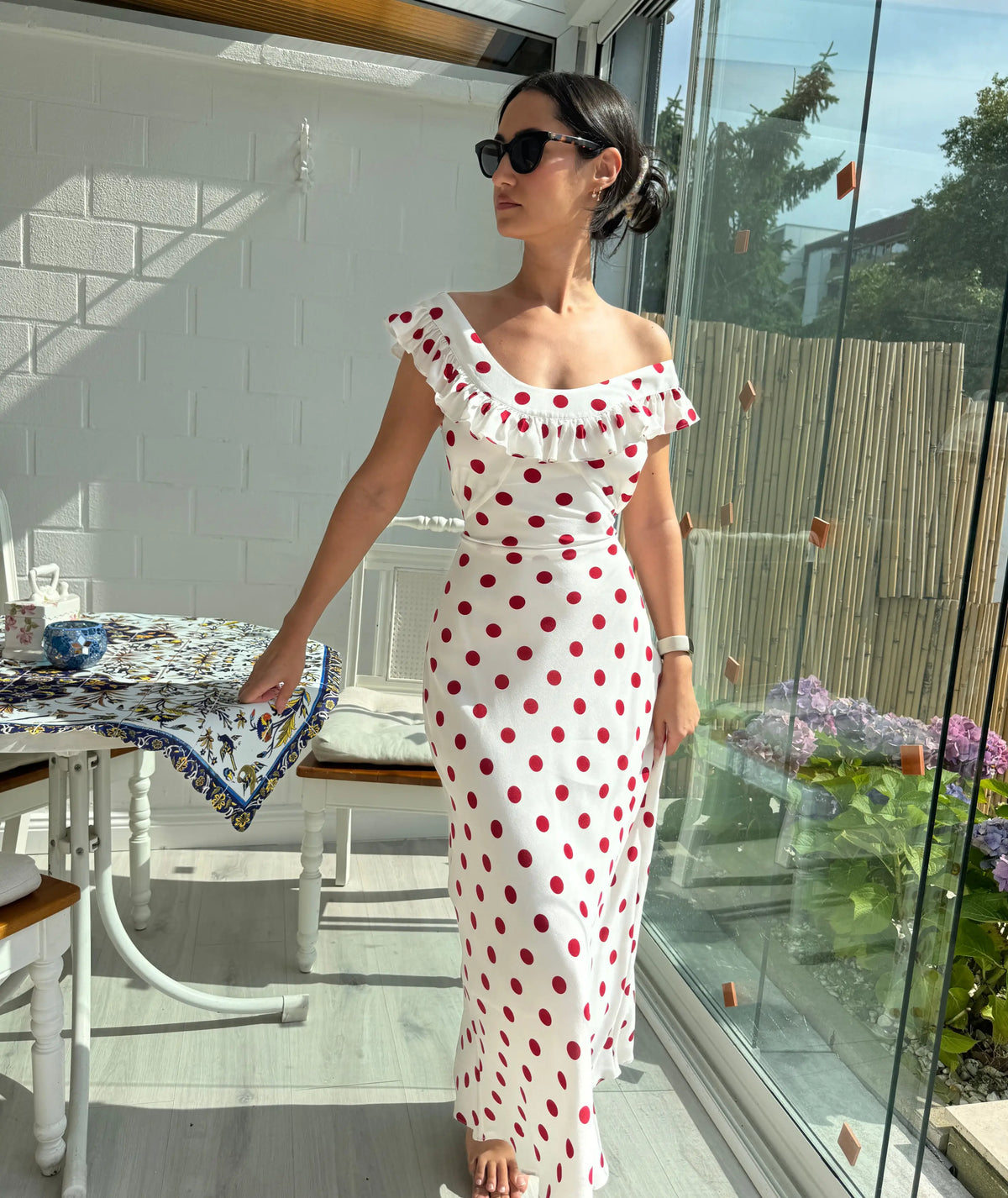 Slip Off Shoulder Bias A Line Maxi Dress | Easy Sewing Pattern