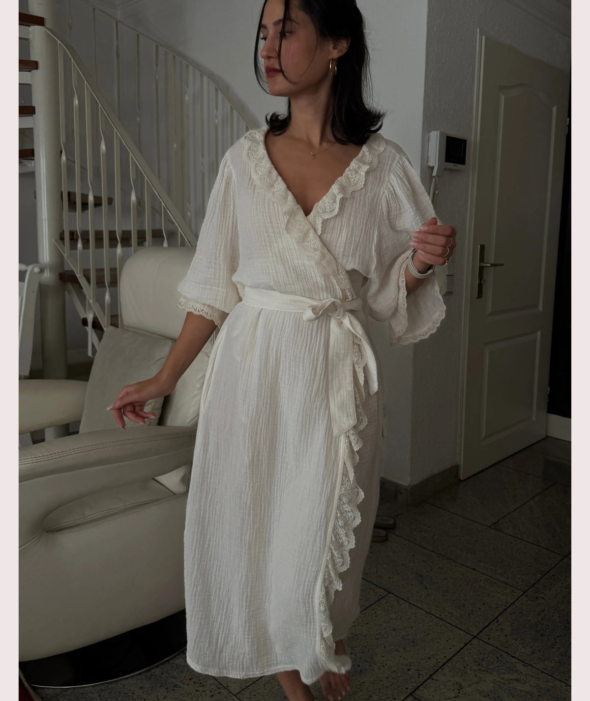 Robe + Maternity Pattern | Womens Loungewear Pattern | PDF Sewing Pattern | Kimono Morning Robe | Easy Sewing Pattern | INSTANT DOWNLOAD