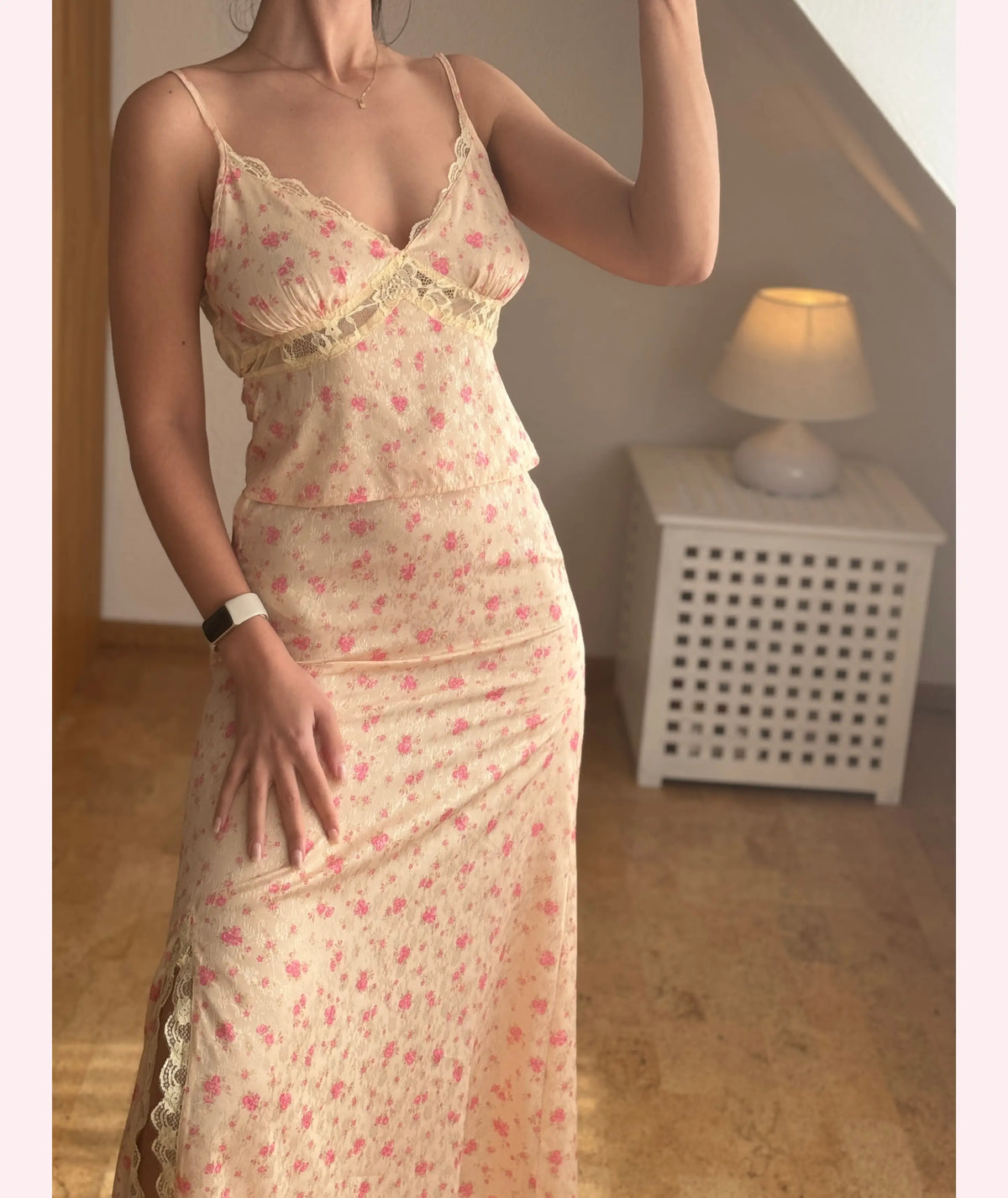 Camisole Top and Maxi Slit Skirt Sewing Pattern