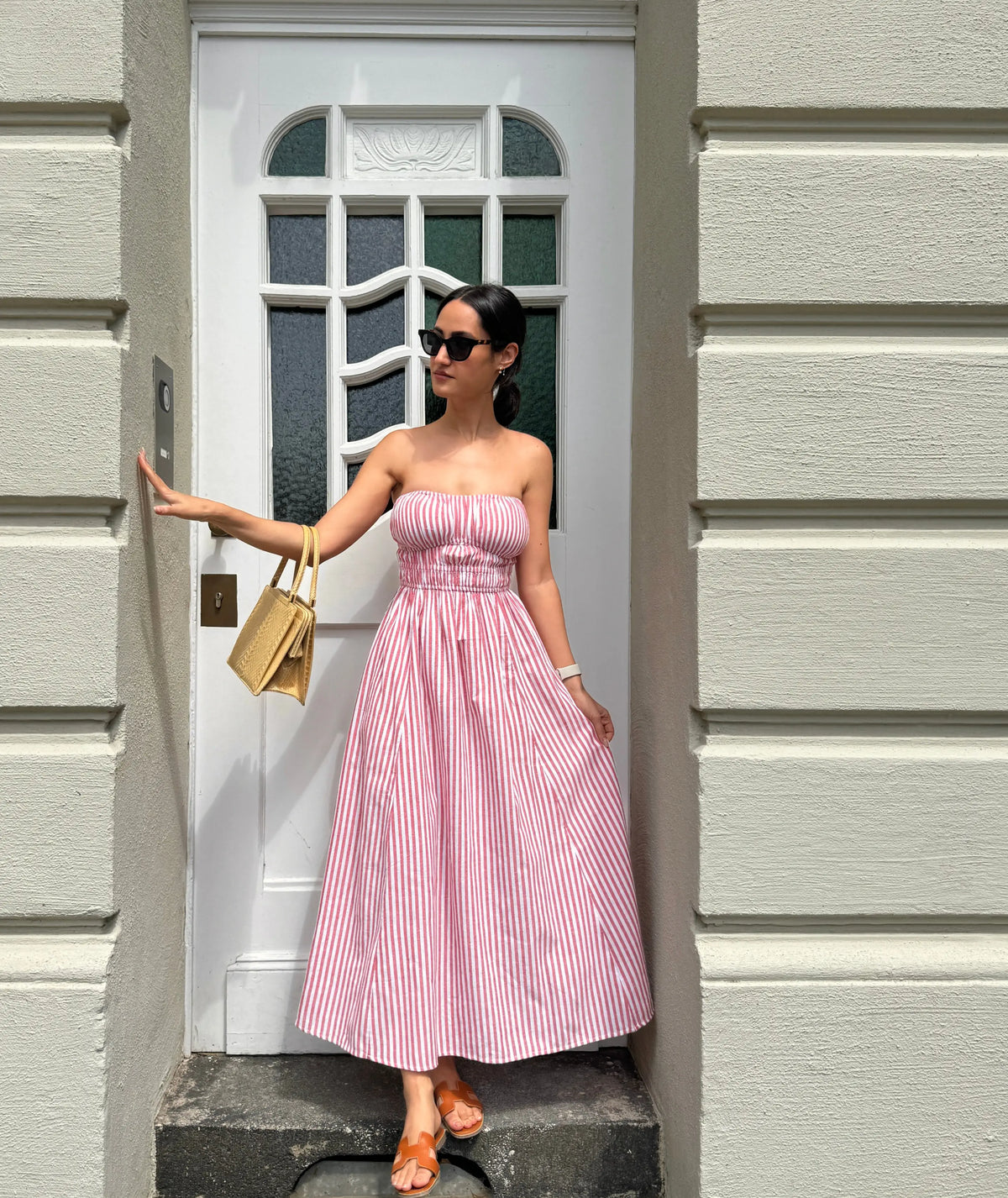 Strapless Shirred Dress Beginner Sewing Pattern Strapless Shirred Dress Beginner Sewing Pattern