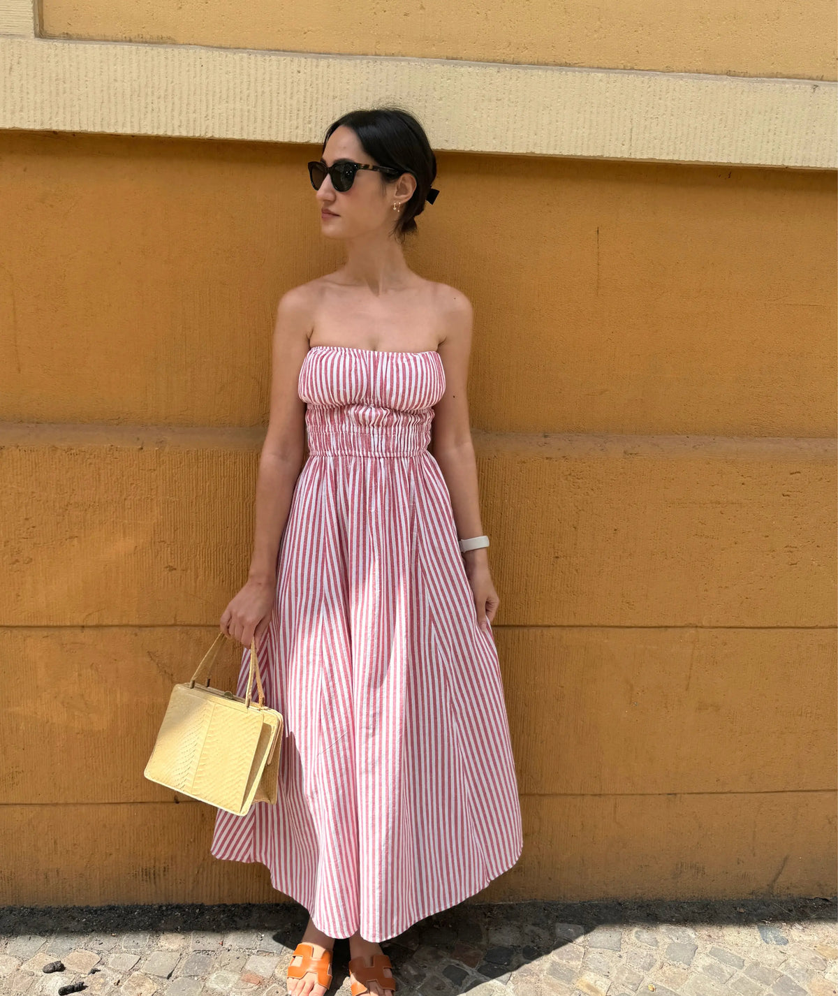 Strapless Shirred Dress Beginner Sewing Pattern Rosys Patterns Strapless Shirred Dress Beginner Sewing Pattern Rosys Patterns
