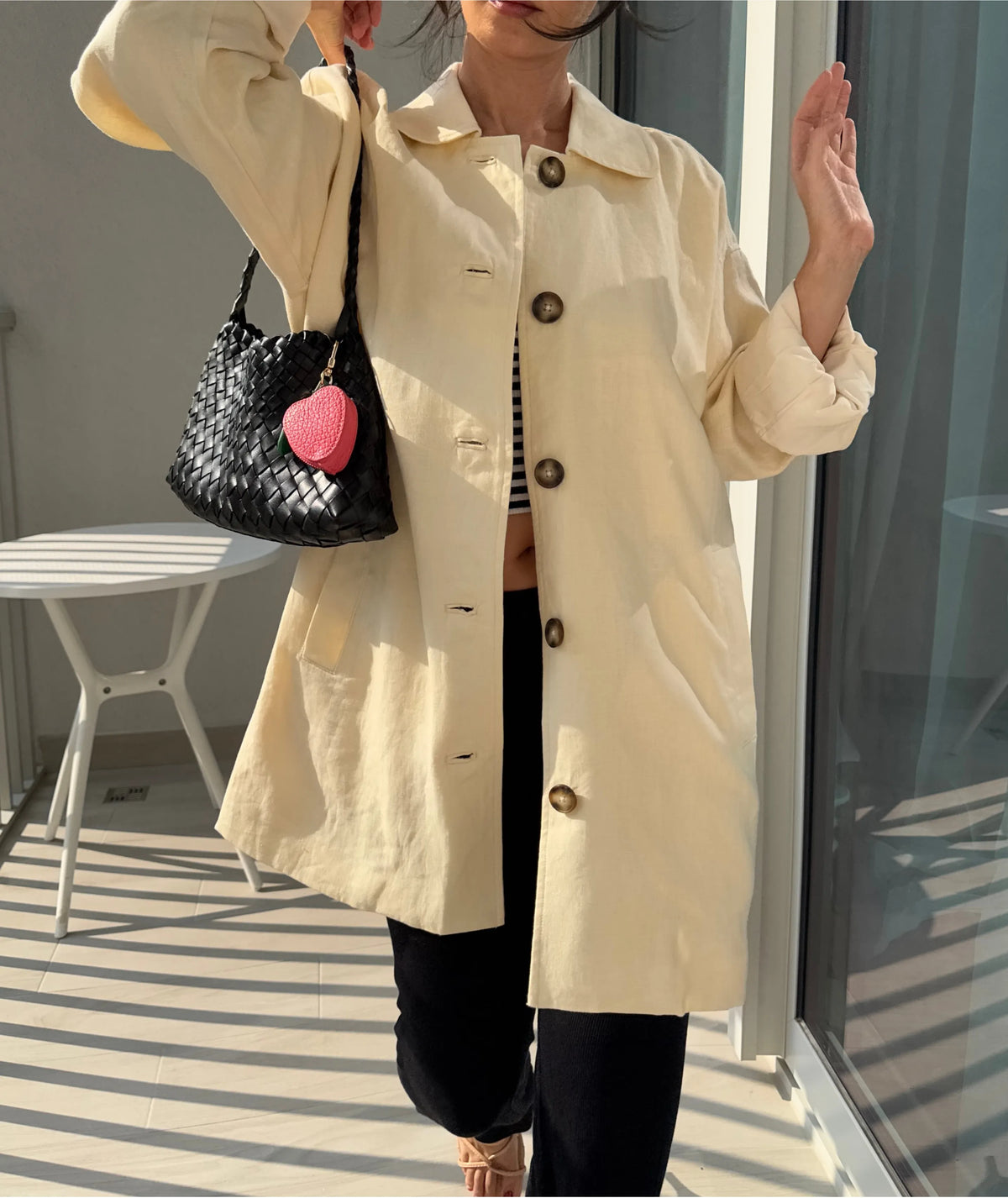 Aylani Coat Sewing Pattern | Fully Lined Minimalist Coat Pattern | Button Front Coat with Welt Pockets | Beginner Friendly | Sizes XXS–2XL | Instant PDF Download