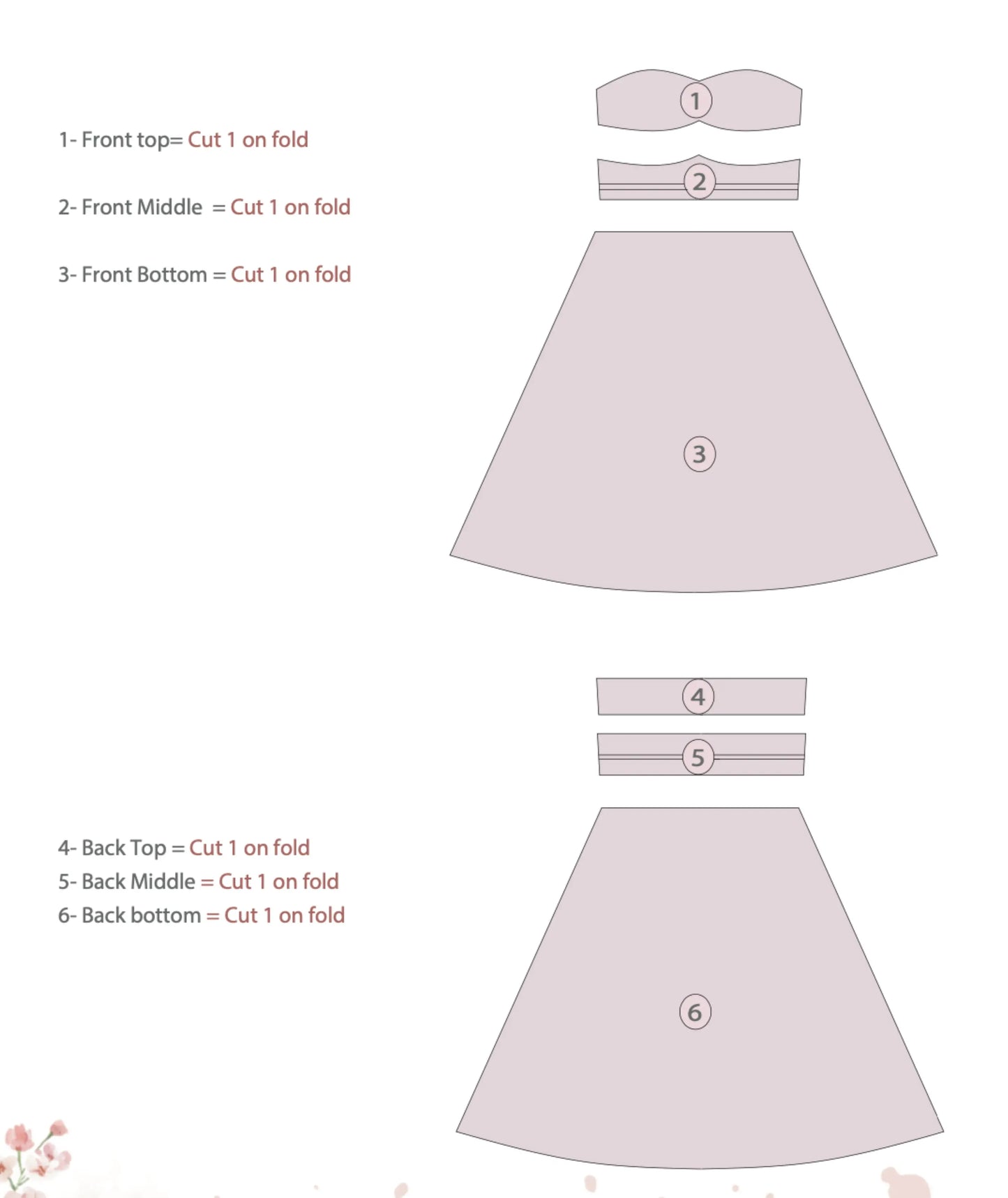 Strapless Shirred Dress Beginner Sewing Pattern