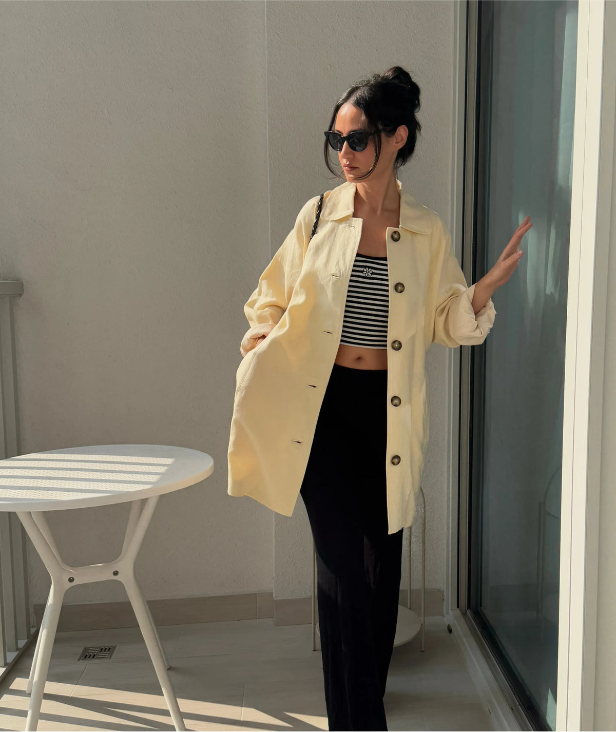Aylani Coat Sewing Pattern | Fully Lined Minimalist Coat Pattern | Button Front Coat with Welt Pockets | Beginner Friendly | Sizes XXS–2XL | Instant PDF Download