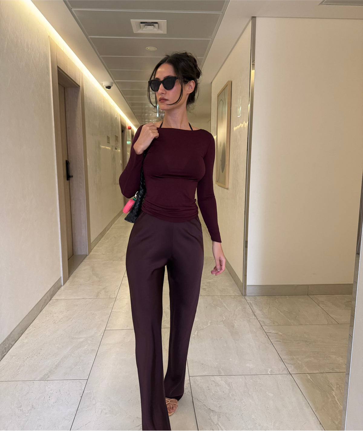 Tereza Set |Two Piece Loungewear Pattern | Long Sleeve Boat Neck Top & Elastic Waist Bias Pants | Beginner Friendly | Sizes XXS–2XL | PDF Download