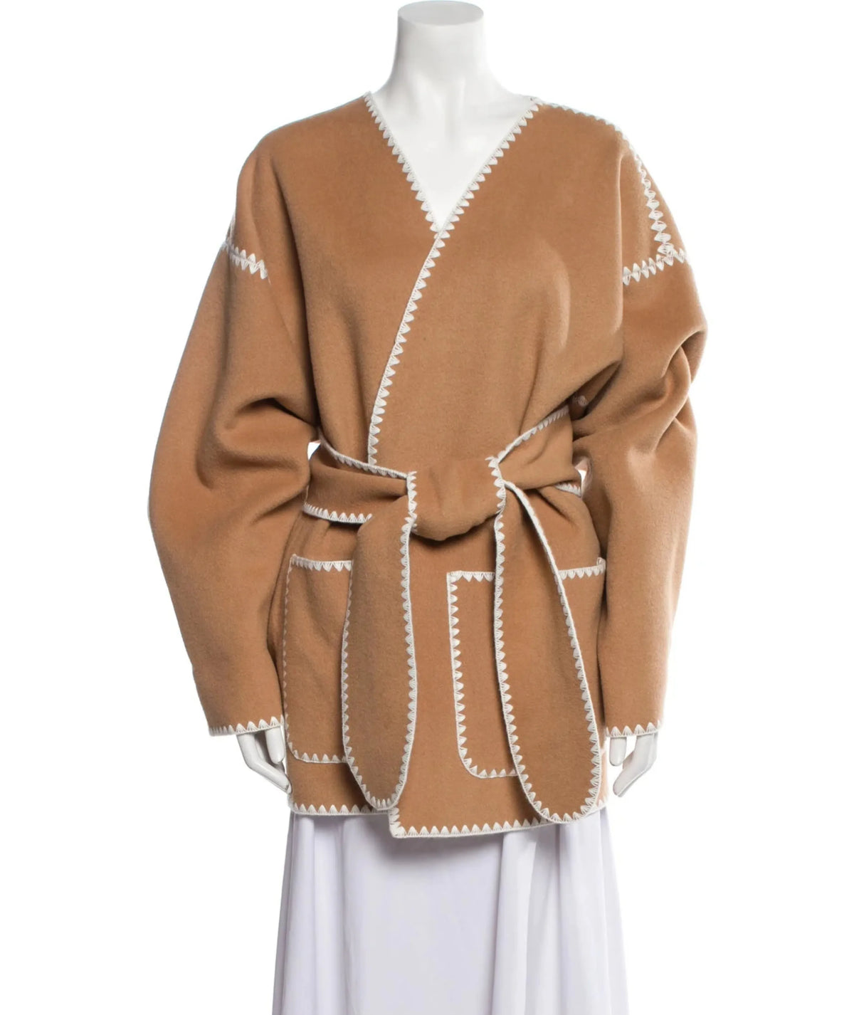 Oversize Wool Coat Beginner Sewing Pattern PDF XXS-XXL