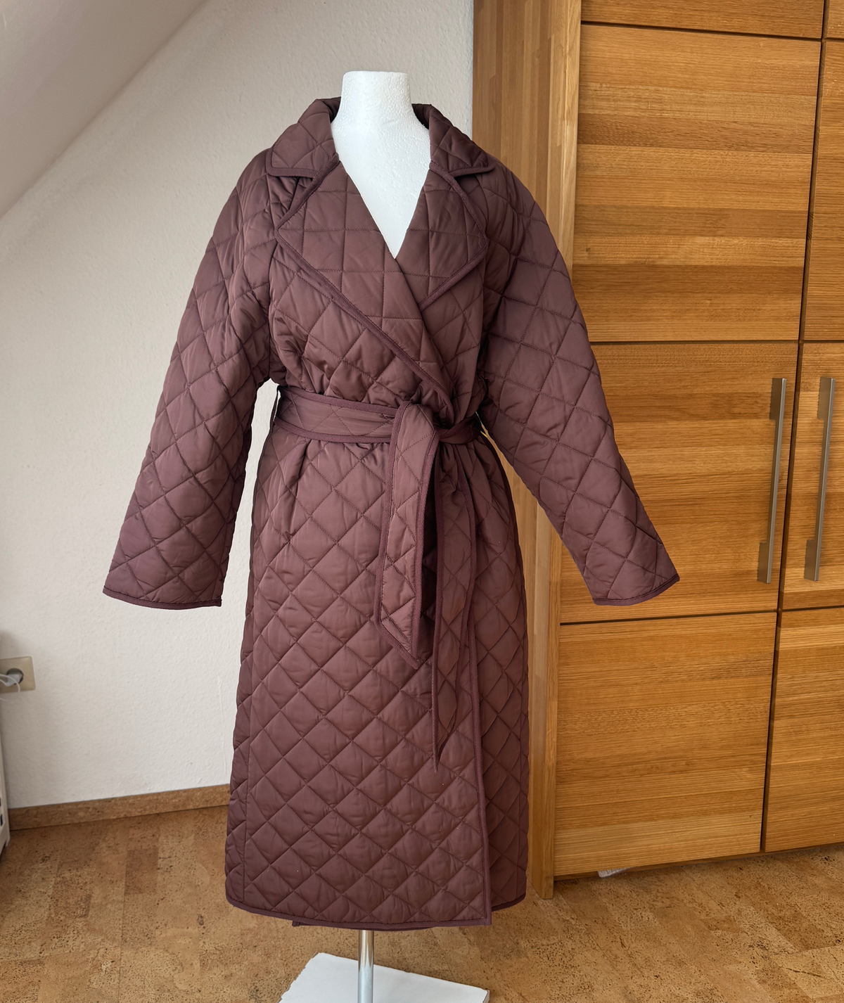 Quilted Coat Jacket Beginner Sewing Pattern PDF Size XXS-XXL