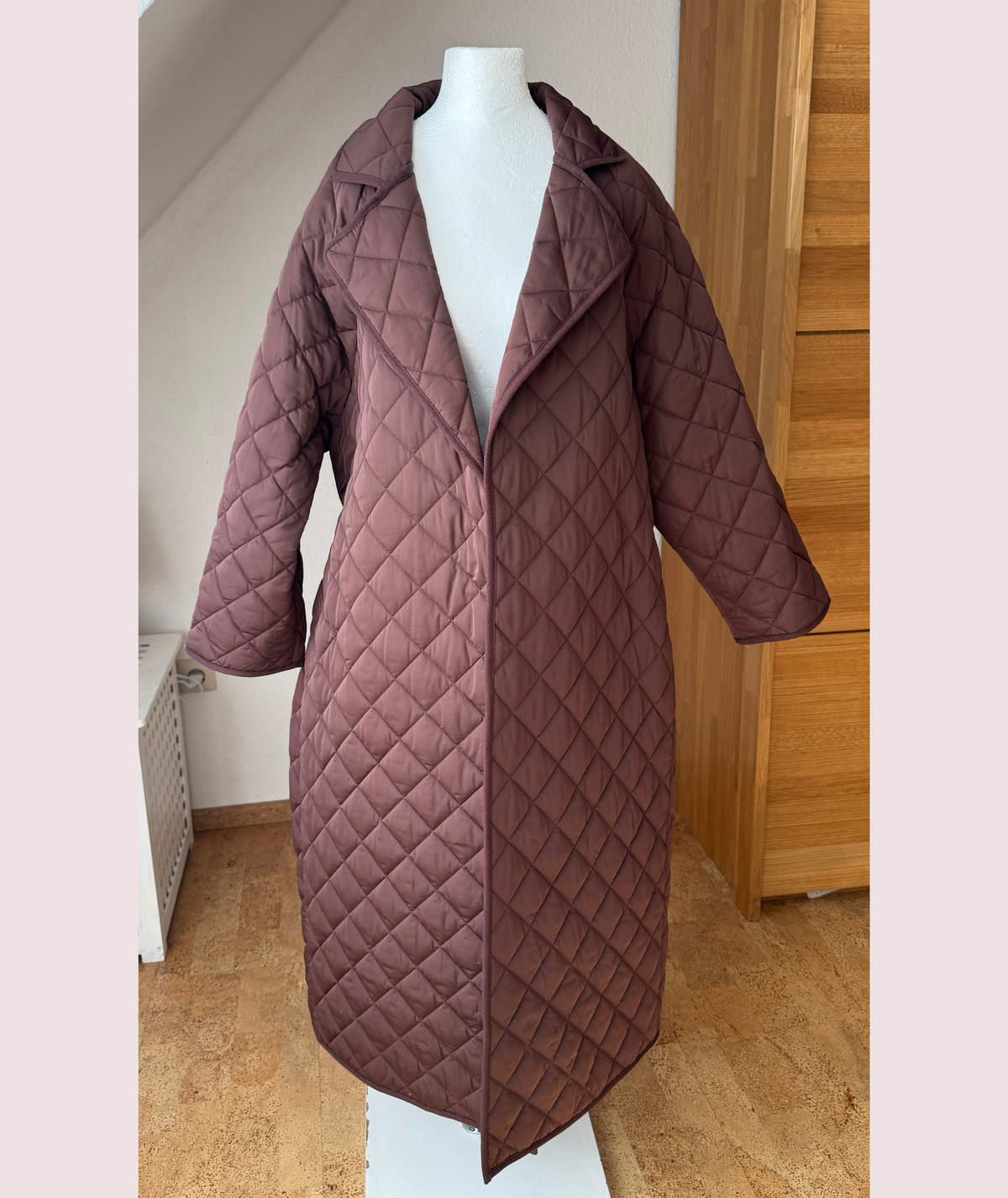 Quilted Coat Jacket Beginner Sewing Pattern PDF Size XXS-XXL