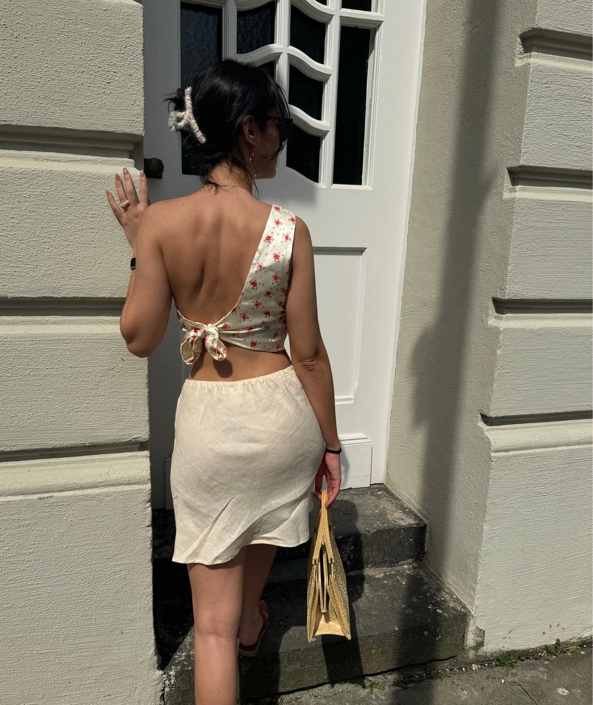 One Shoulder Top and Skirt Beginner Sewing Pattern
