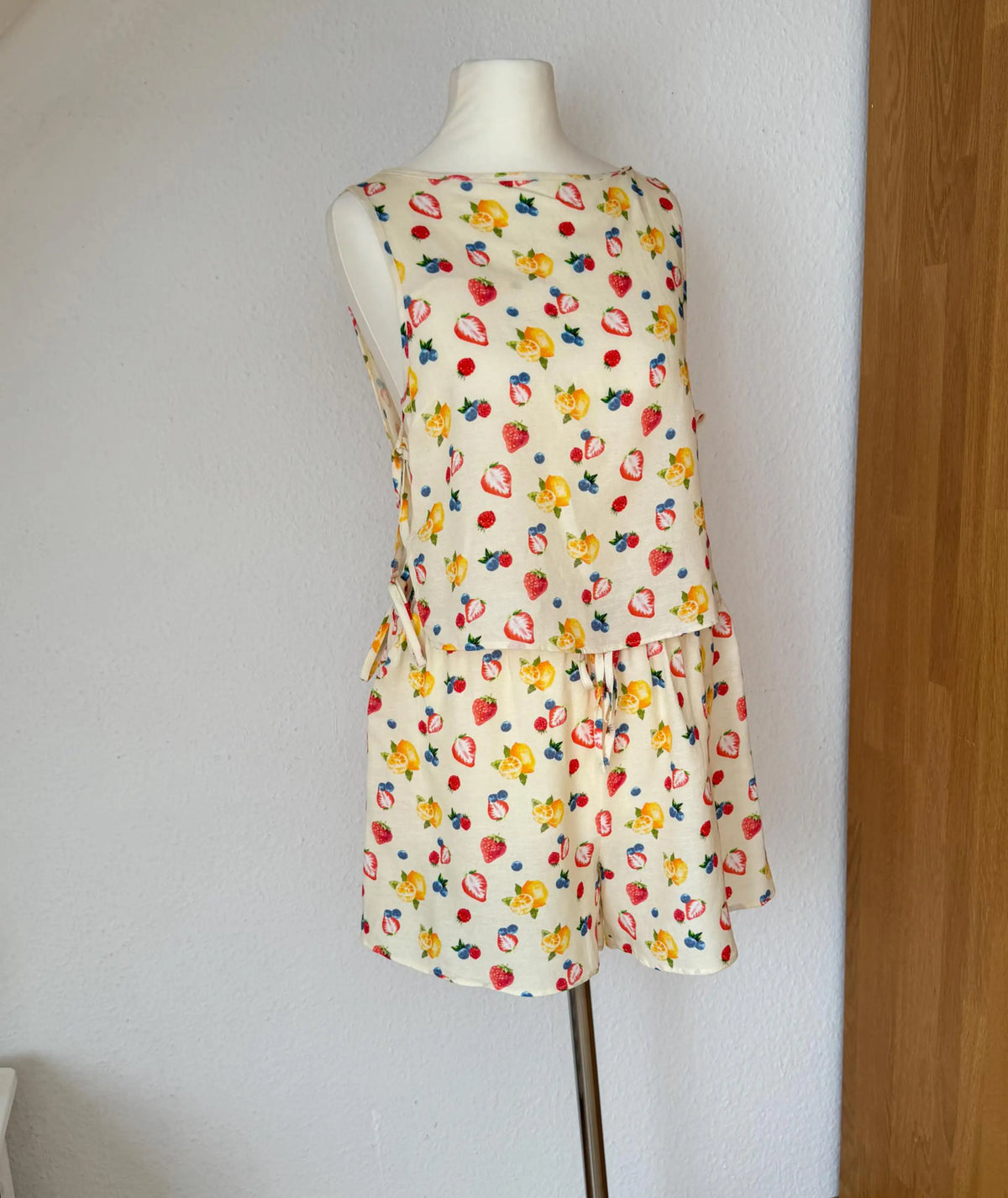 Crop Tie Top & Wide Leg Shorts Sewing Pattern