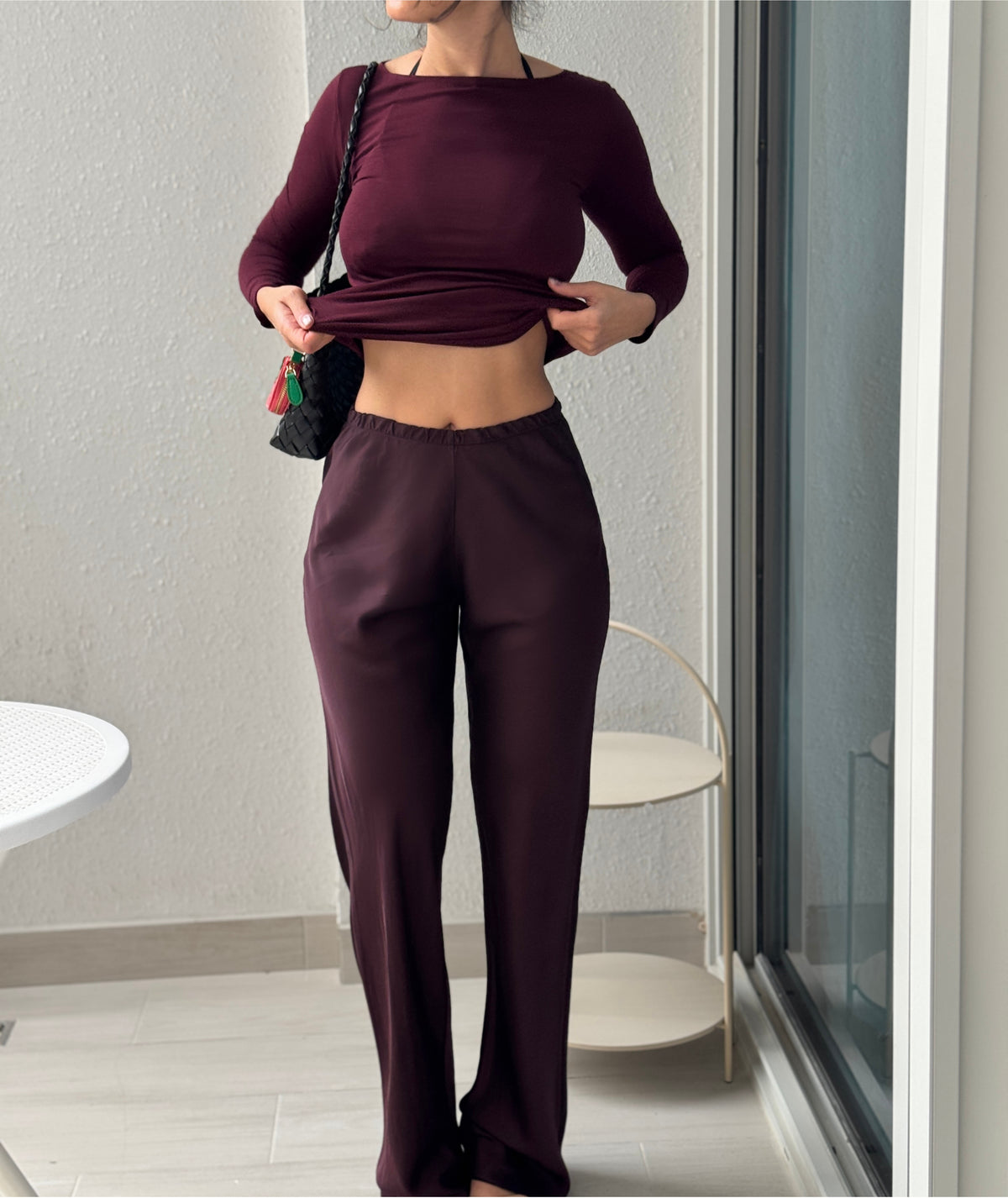 Tereza Set |Two Piece Loungewear Pattern | Long Sleeve Boat Neck Top & Elastic Waist Bias Pants | Beginner Friendly | Sizes XXS–2XL | PDF Download