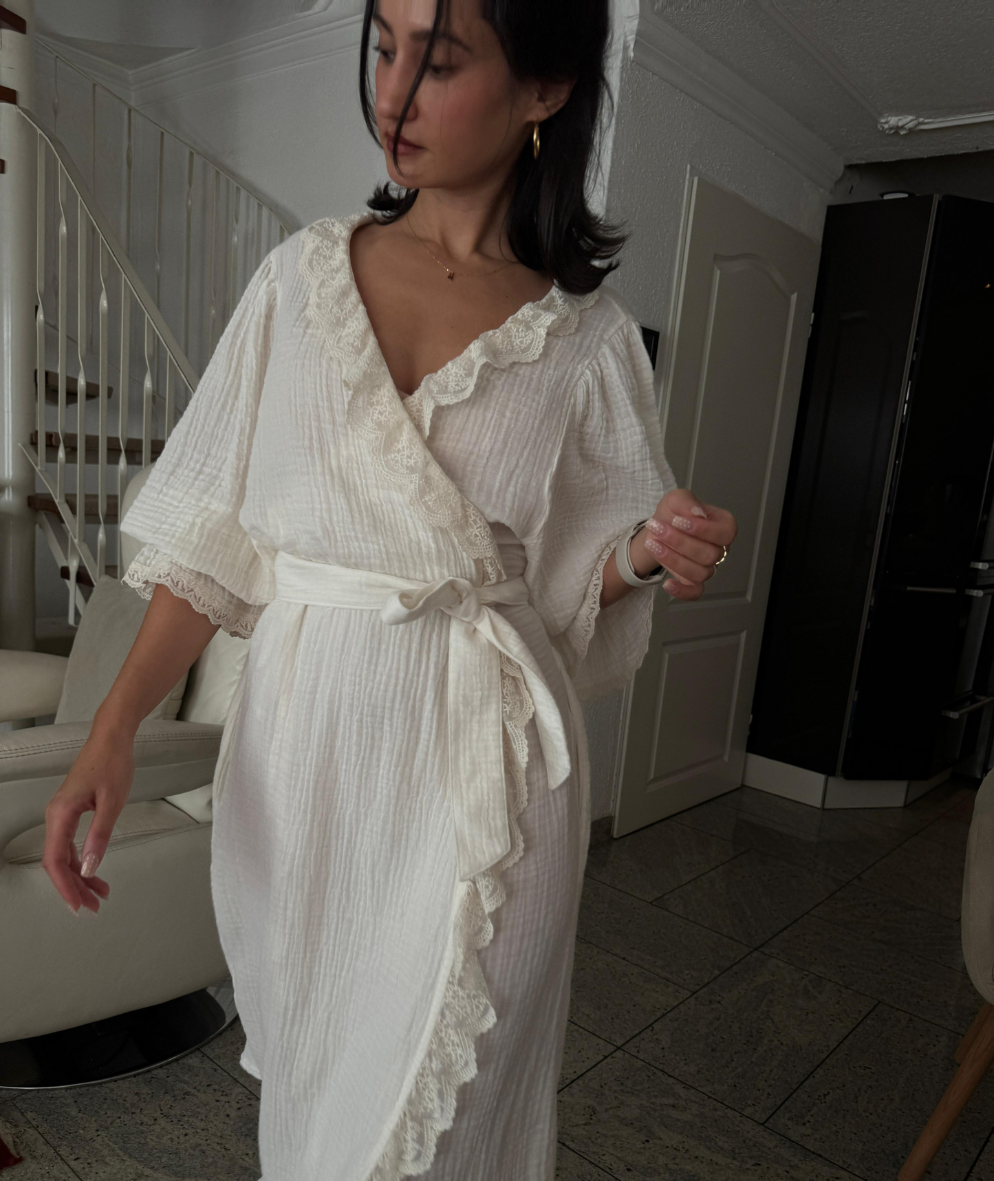 Robe + Maternity Pattern | Womens Loungewear Pattern | PDF Sewing Pattern | Kimono Morning Robe | Easy Sewing Pattern | INSTANT DOWNLOAD