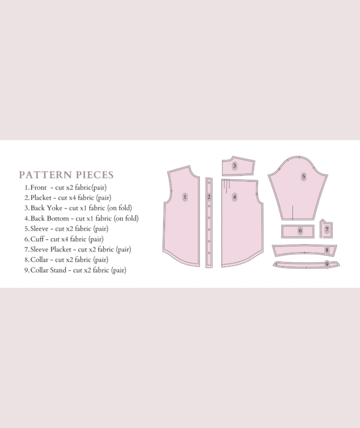 Scarlet Shirt Sewing Pattern | Classic Button-Up Shirt Pattern | Relaxed Fit Shirt with Collar & Cuffs | Beginner Friendly | Sizes XXS–2XL | Instant PDF Download