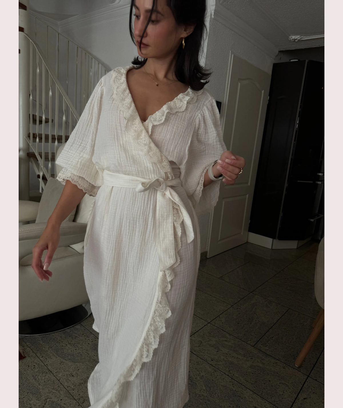 Robe + Maternity Pattern | Womens Loungewear Pattern | PDF Sewing Pattern | Kimono Morning Robe | Easy Sewing Pattern | INSTANT DOWNLOAD