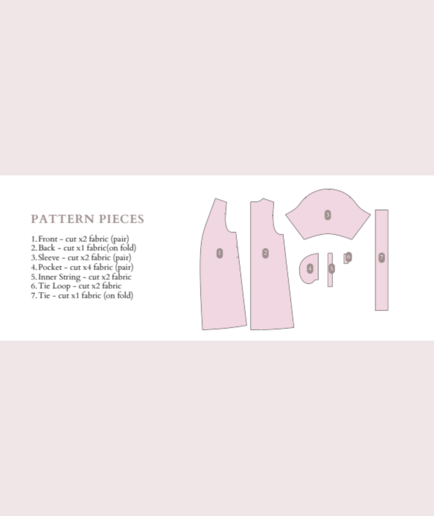 Robe + Maternity Pattern | Womens Loungewear Pattern | PDF Sewing Pattern | Kimono Morning Robe | Easy Sewing Pattern | INSTANT DOWNLOAD