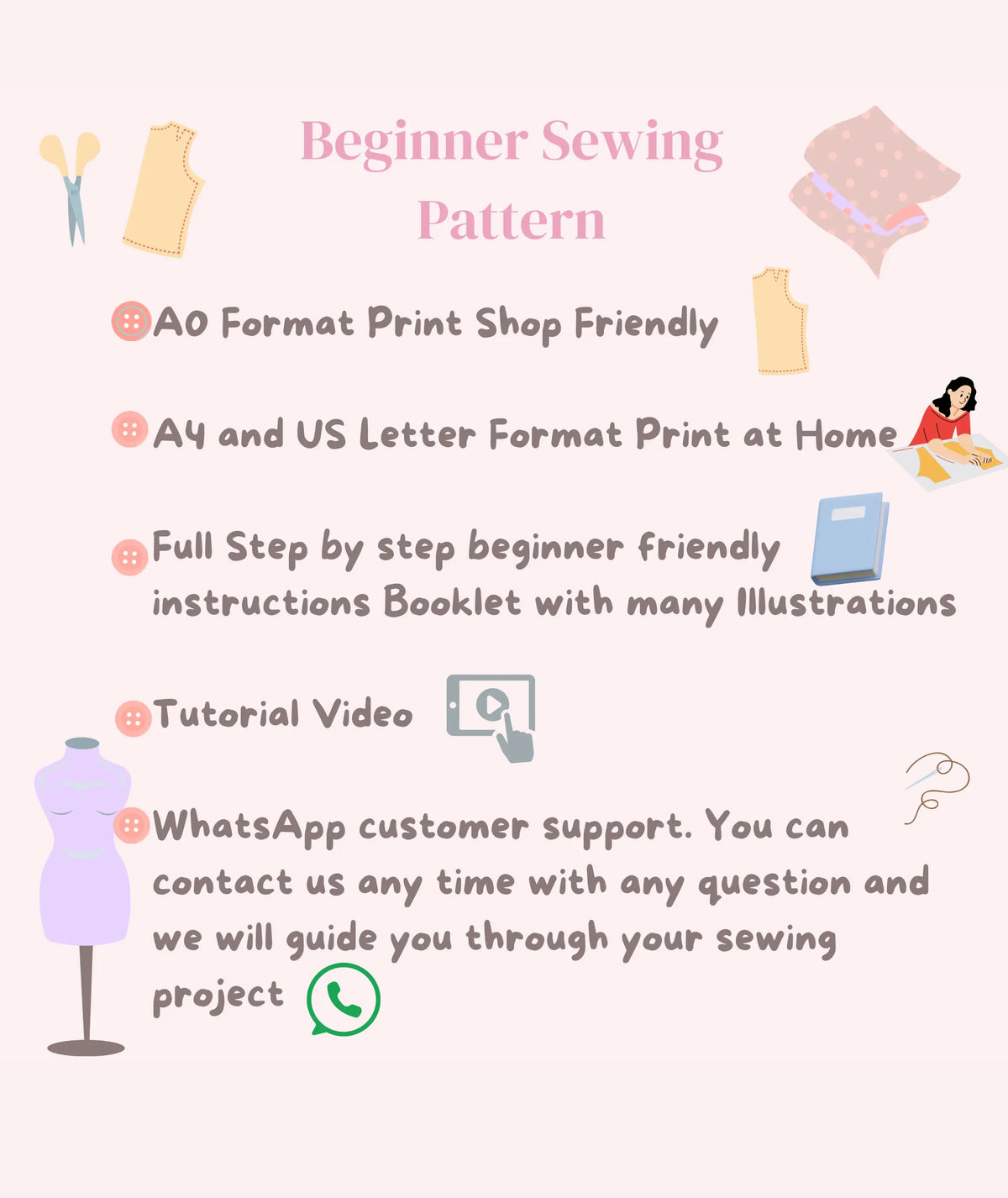 Belted Quilted Jacket Beginner Sewing Pattern Coat pdf XXS-XXL