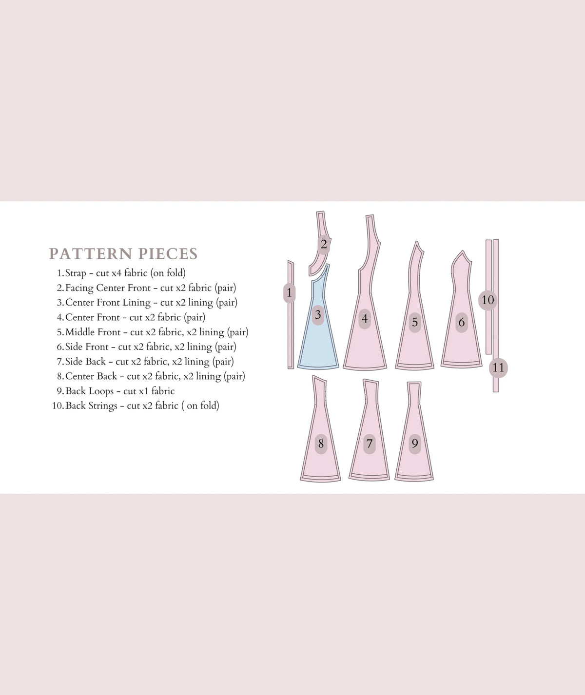 Cara Dress | Halter Mini Dress Pattern | Open Back Corset Tie Dress | Beginner Friendly | Sizes XXS–2XL | Instant PDF Download