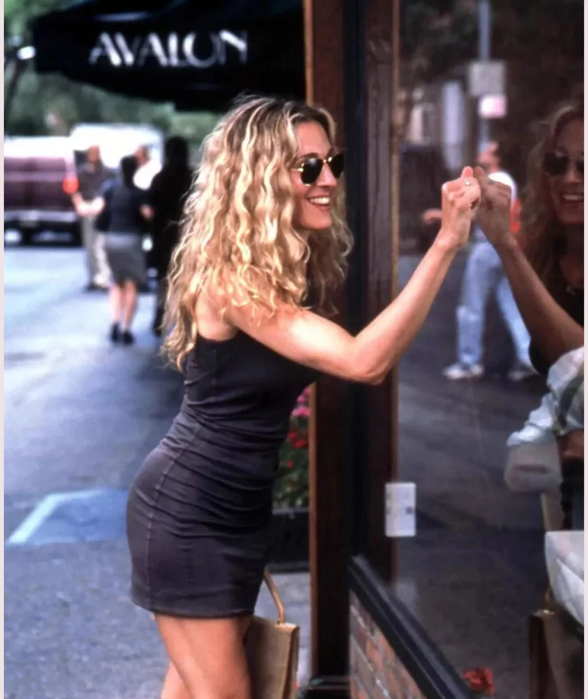 Carrie Bradshaw SATC Mini Grey Dress Beginner Sewing Pattern PDF