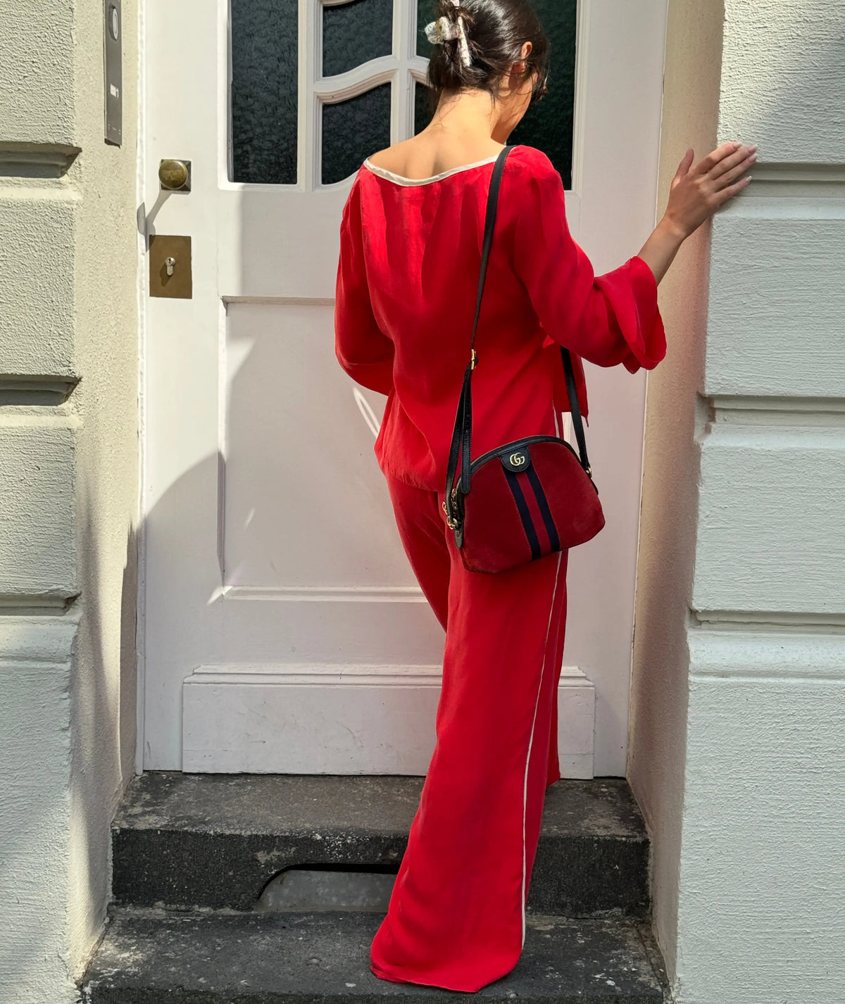 Tie Front Shirt + Wide Leg Pants PDF Sewing Pattern Loungewear