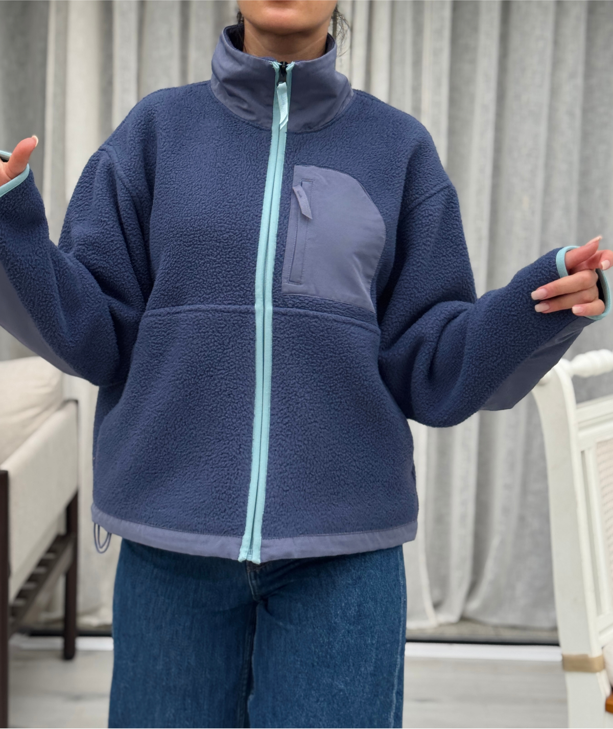 Stellar Fleece Jacket Sewing Pattern | Sizes XXS–2XL | Easy Zip-Up Jacket | Beginner-Friendly Outerwear | Instant PDF Download