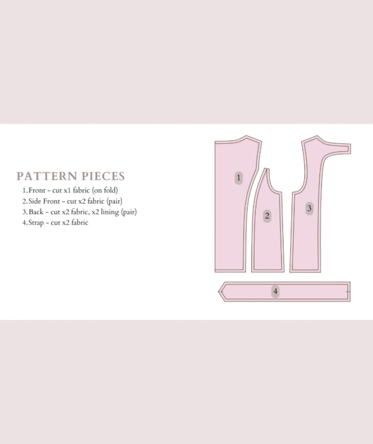 Sayda Top Sewing Pattern | Open Back Sleeveless Top Pattern | Princess Seam Blouse with Waist Ties | Beginner Friendly | Sizes XXS–2XL | Instant PDF Download