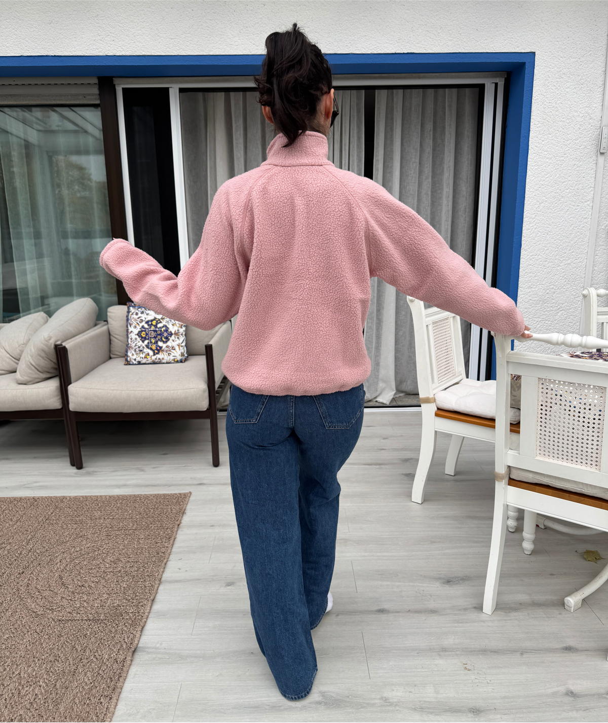 Mella Jacket | Sizes XXS–2XL | Beginner Snap-Button Fleece Jacket | Cozy Raglan Sleeve Outerwear | Instant PDF Download