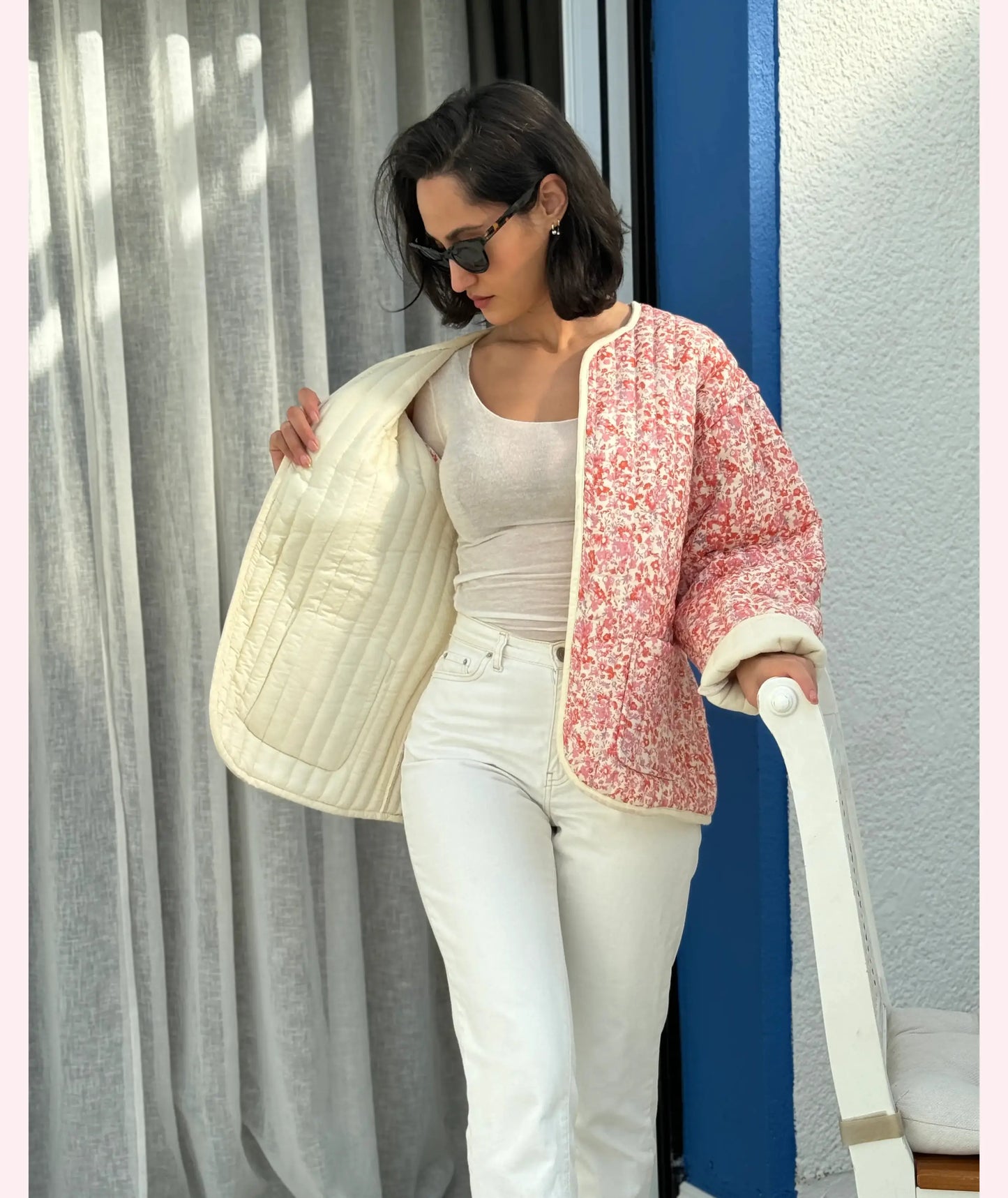 Quilted Jacket Sewing Pattern PDF Beginner Sizes 2XS-5XL