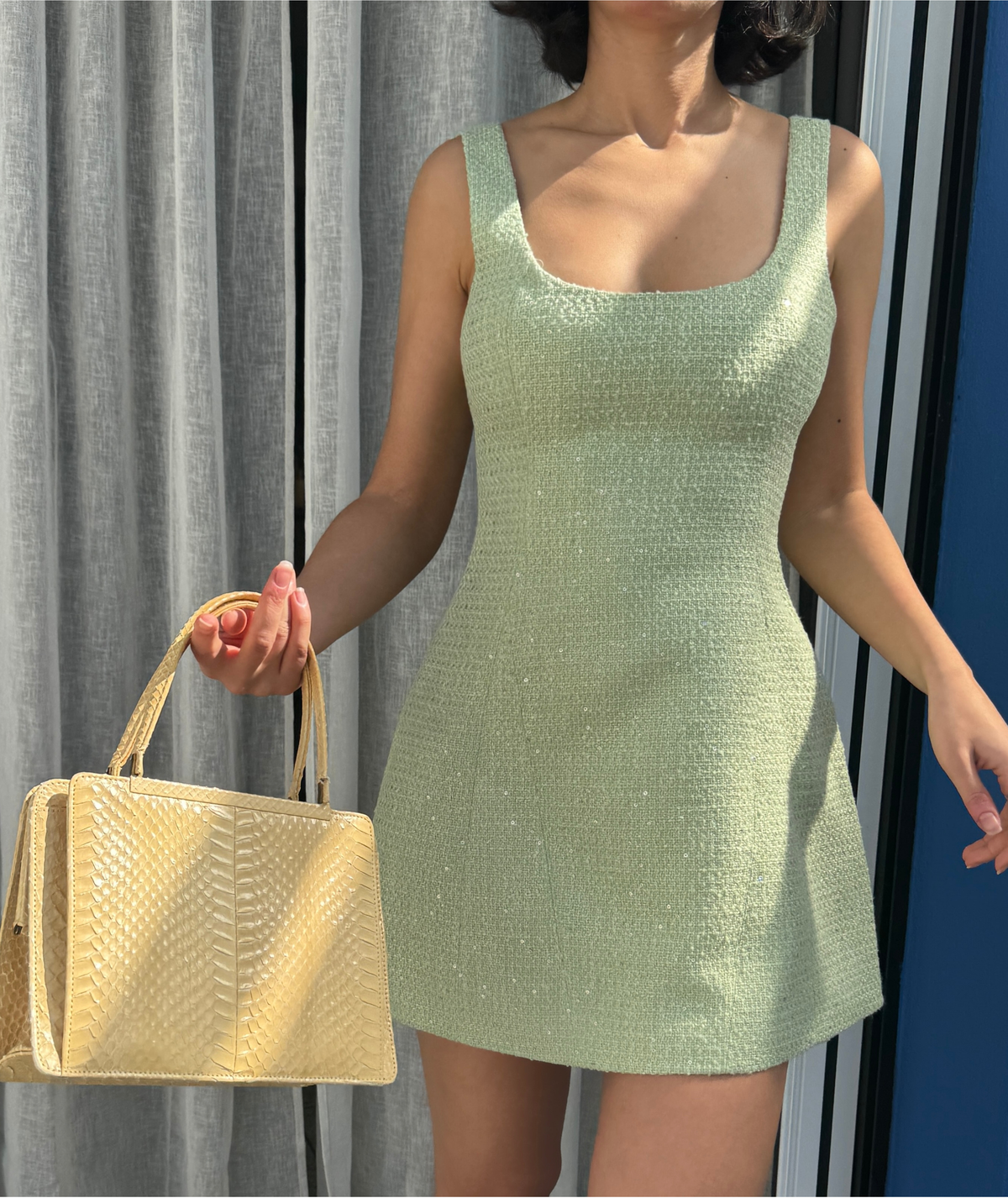 Jana Dress Sewing Pattern | Princess Seam Mini Dress Pattern | Fully Lined A-Line Dress with Scoop Neck | Beginner Friendly | Sizes XXS–2XL | Instant PDF Download