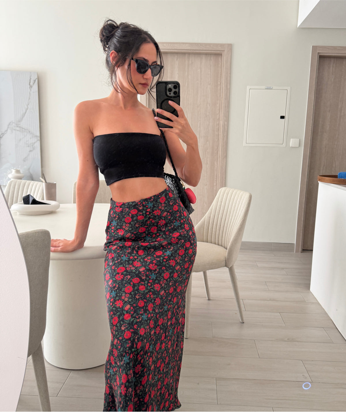 Raya Skirt Sewing Pattern | High Waisted A-Line Maxi Skirt Pattern | Invisible Zipper Skirt | Beginner Friendly | Sizes XXS–2XL | Instant PDF Download