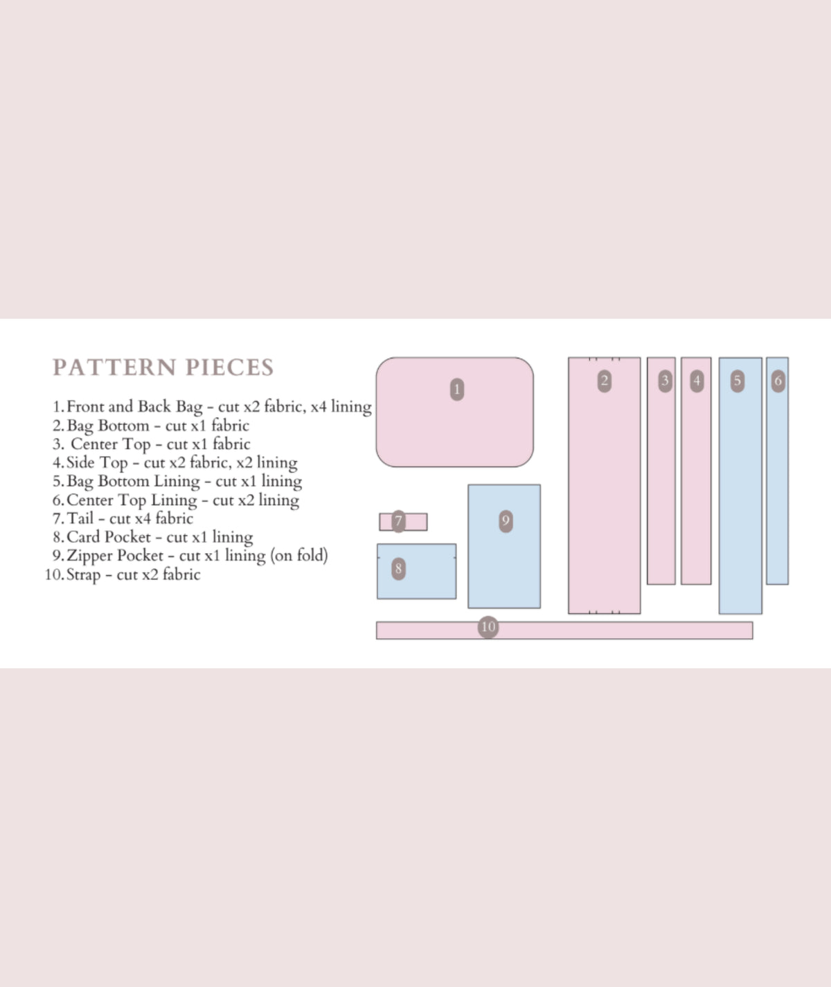 Crossbody Bag Sewing Pattern | Minimalist Everyday Bag | Beginner-Friendly | PDF Pattern Download